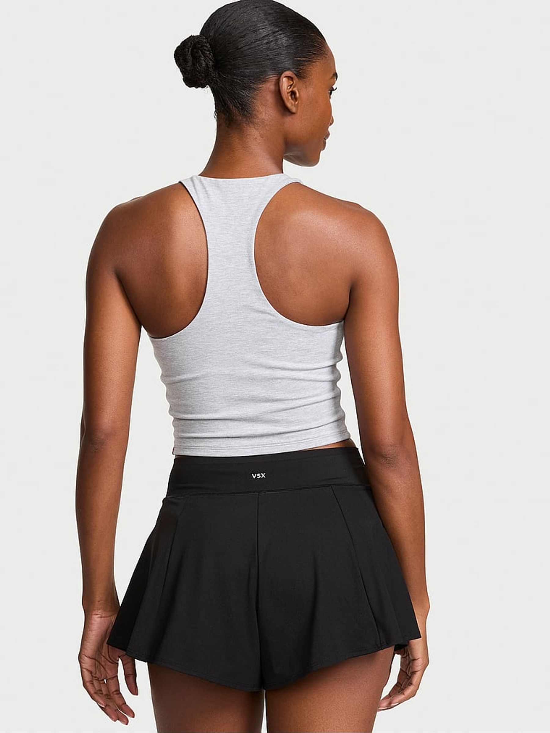 Black RacketCool™ Tennis Shorts - Image 2 of 2