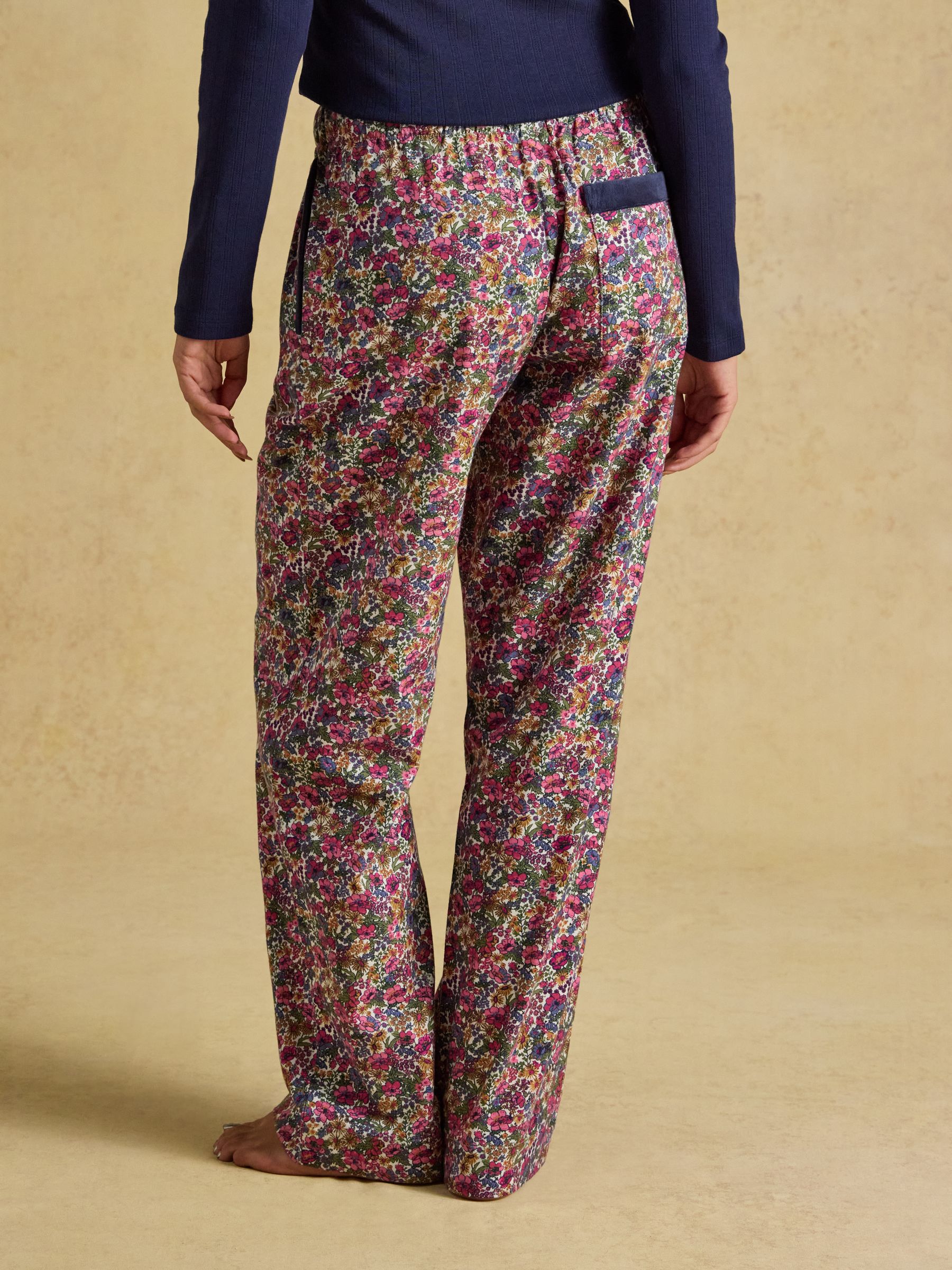 Cream Woven Brushed Cotton Pyjama Bottoms - Image 2 of 8