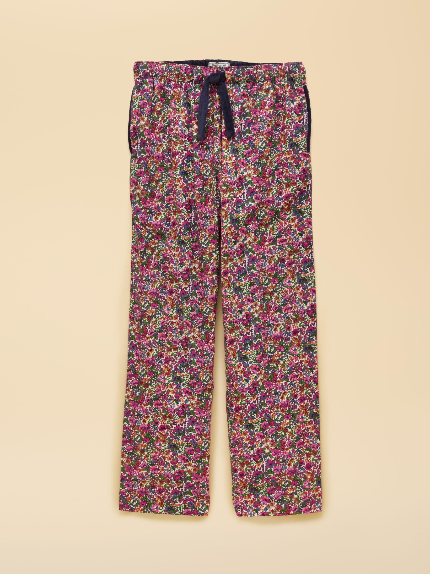 Cream Woven Brushed Cotton Pyjama Bottoms - Image 8 of 8
