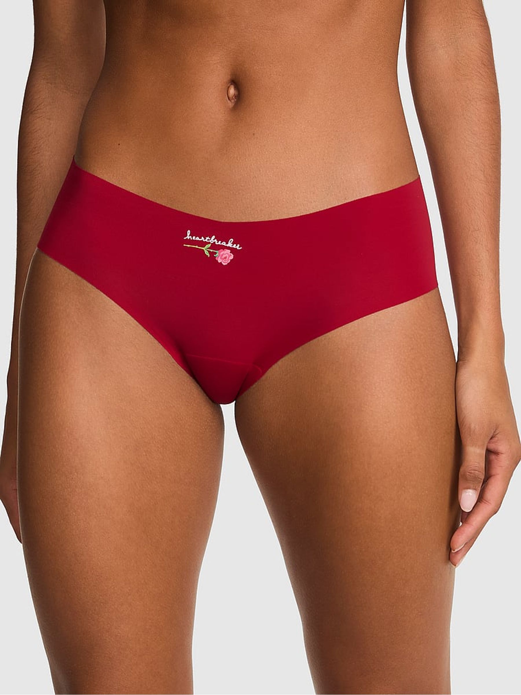 Red Lacquer Hipster No Show Knickers - Image 1 of 2