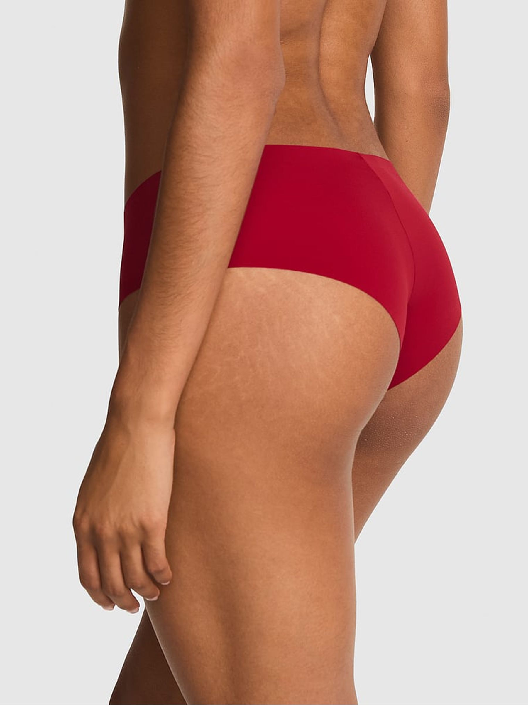 Red Lacquer Hipster No Show Knickers - Image 2 of 2