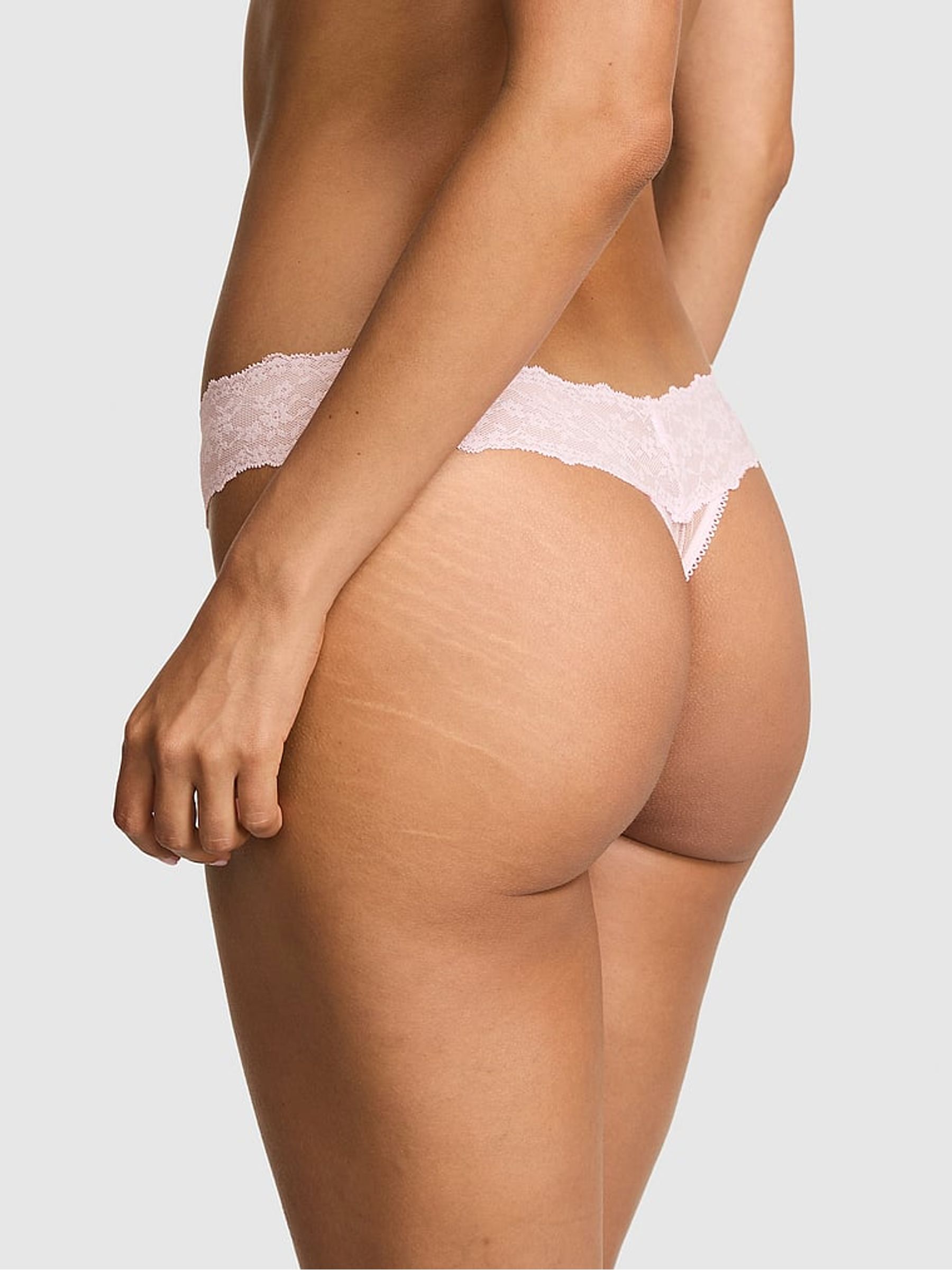 Pink Tulip Thong Cute But Dangerous Embroidery Knickers - Image 2 of 2 Pink Tulip Thong Cute But Dangerous Embroidery Knickers - Image 2 of 2