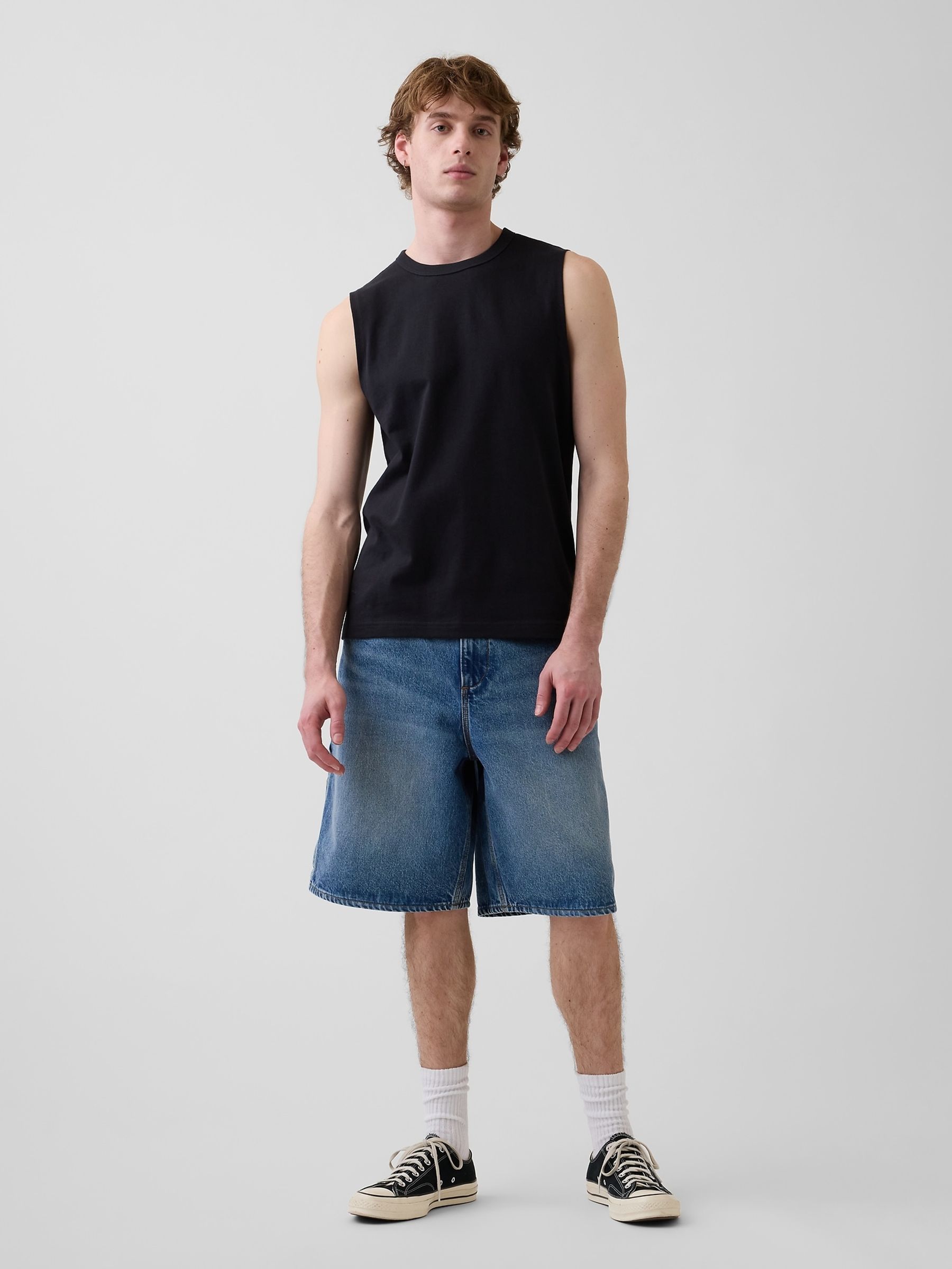 Black Muscle Vest - Image 3 of 4