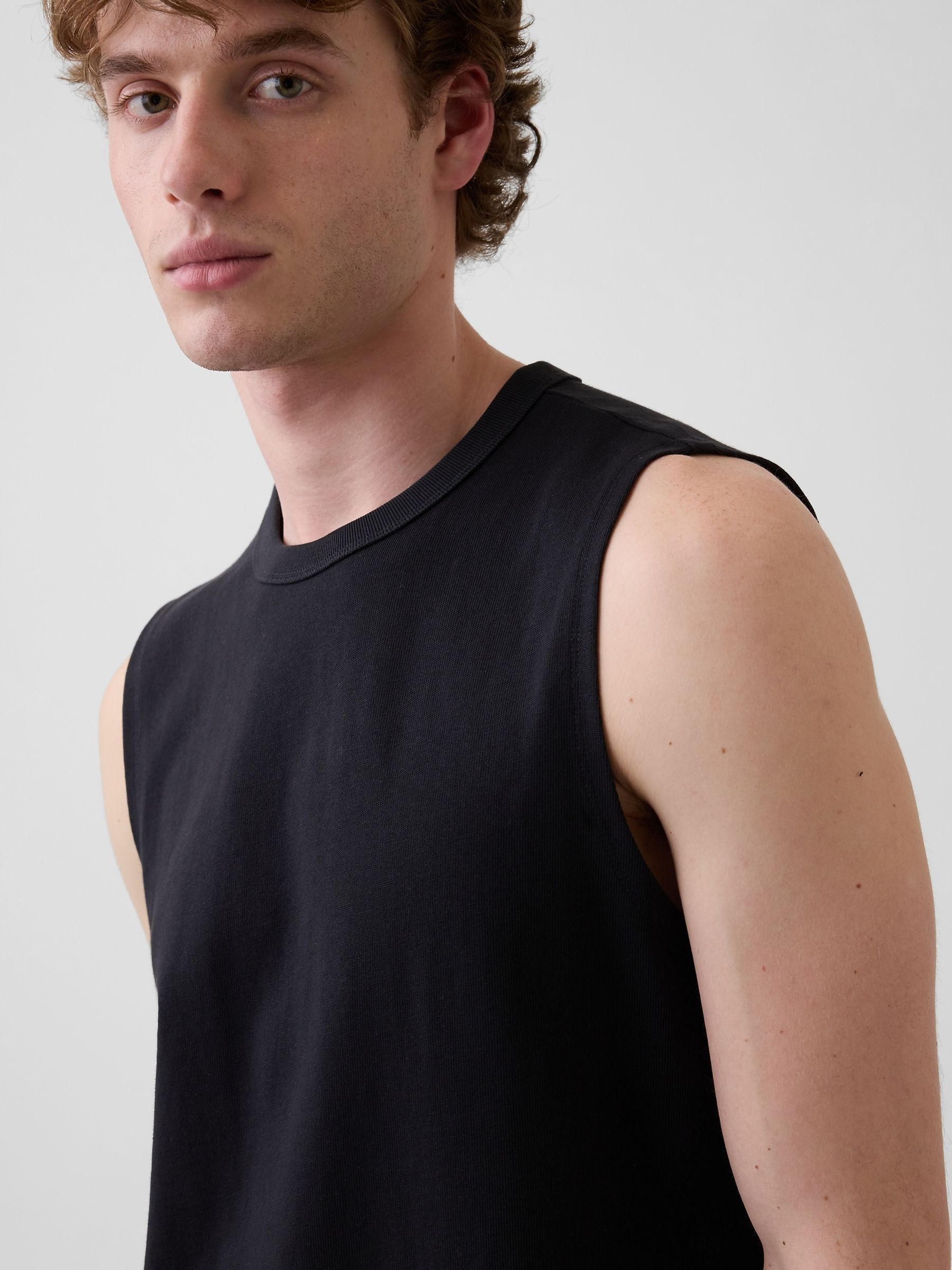 Black Muscle Vest - Image 4 of 4