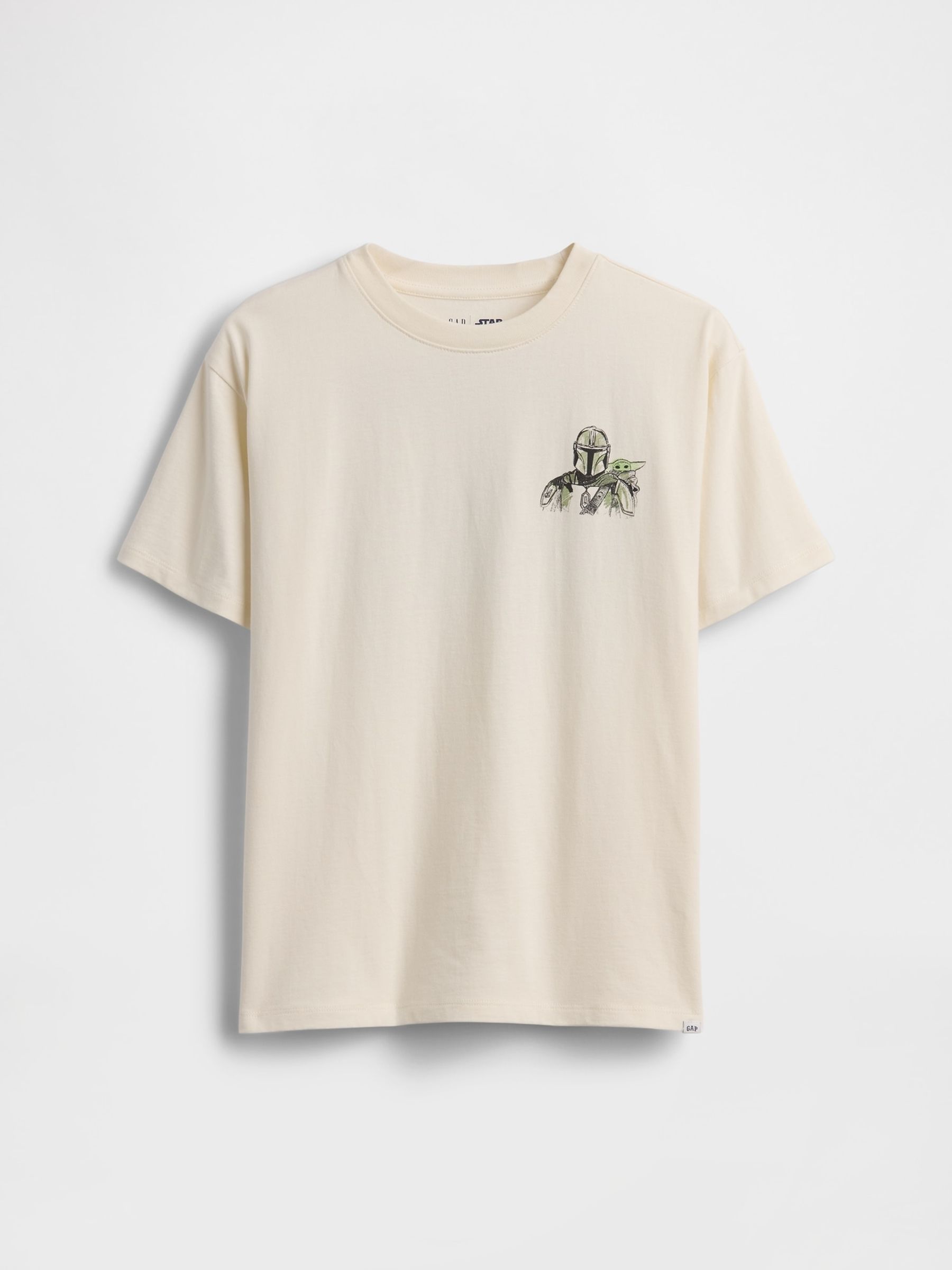 White Star Wars Relaxed Graphic Short Sleeve T-Shirt - Image 1 of 3
