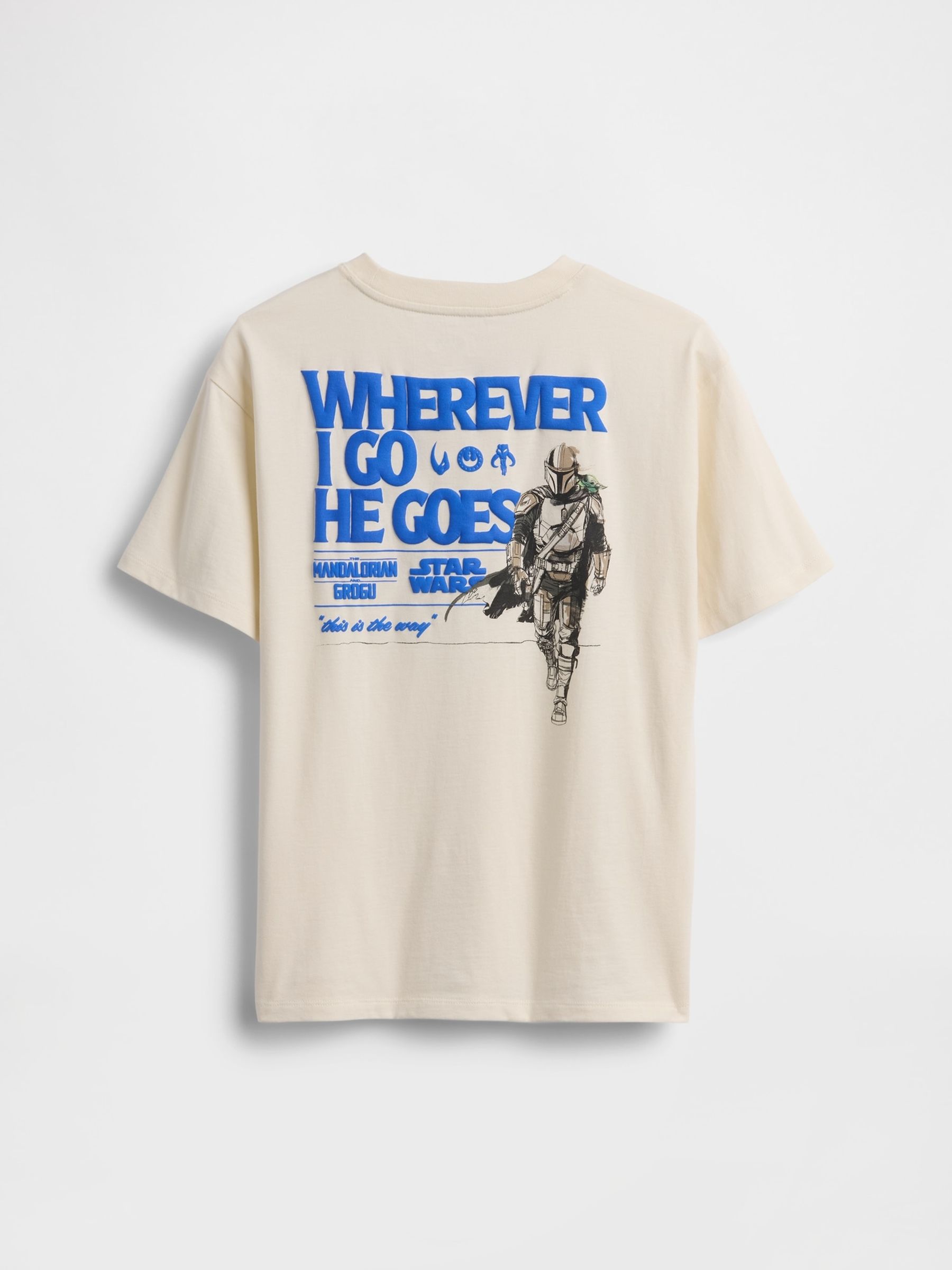 White Star Wars Relaxed Graphic Short Sleeve T-Shirt - Image 2 of 3