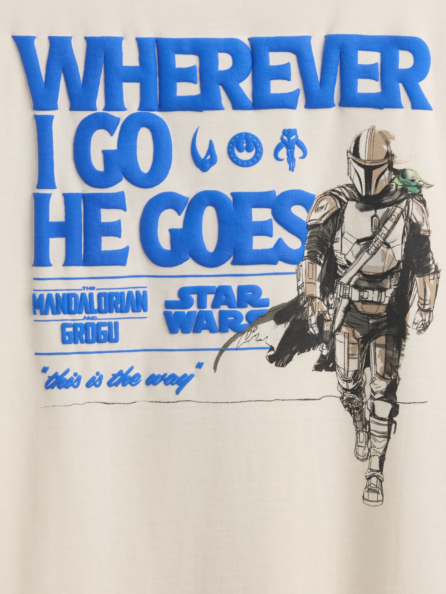 White Star Wars Relaxed Graphic Short Sleeve T-Shirt - Image 3 of 3