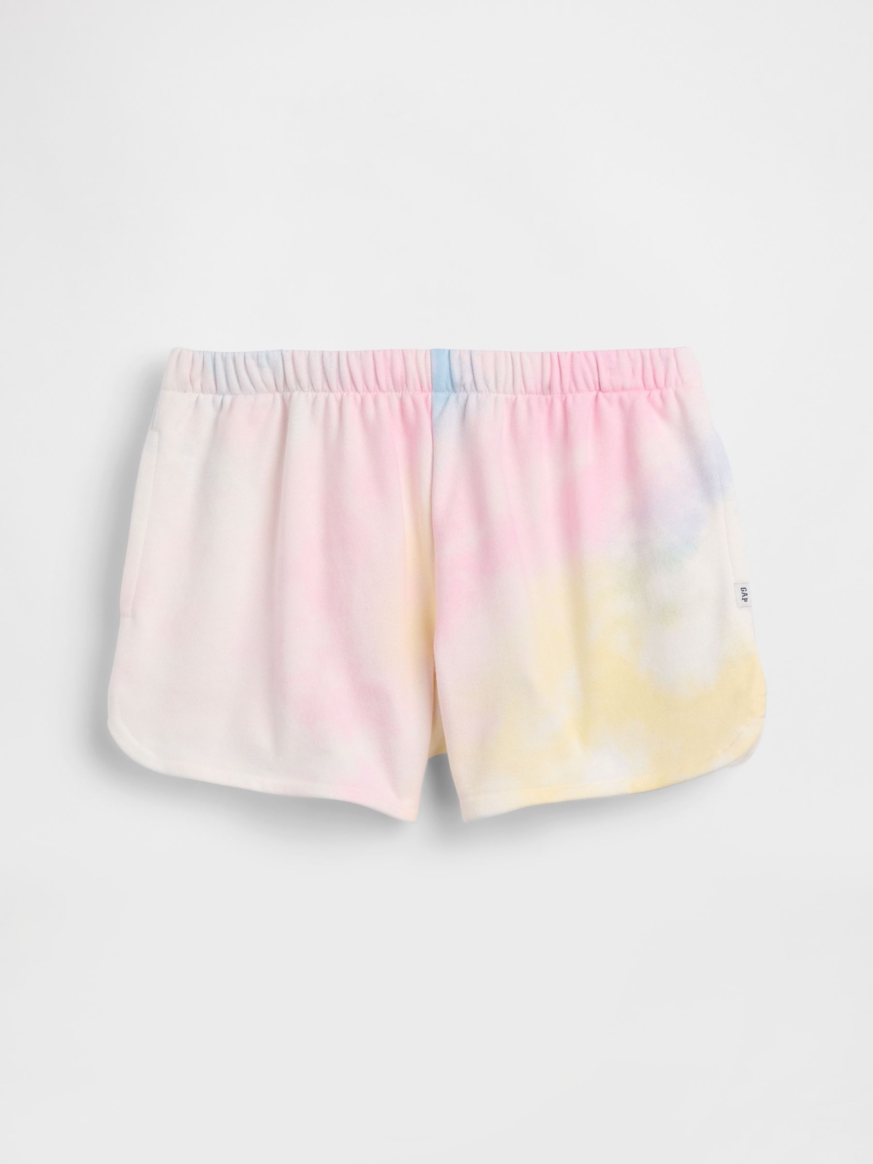 Tie-Dye Vintage Soft French Terry Relaxed Dolphin Shorts - Image 1 of 2