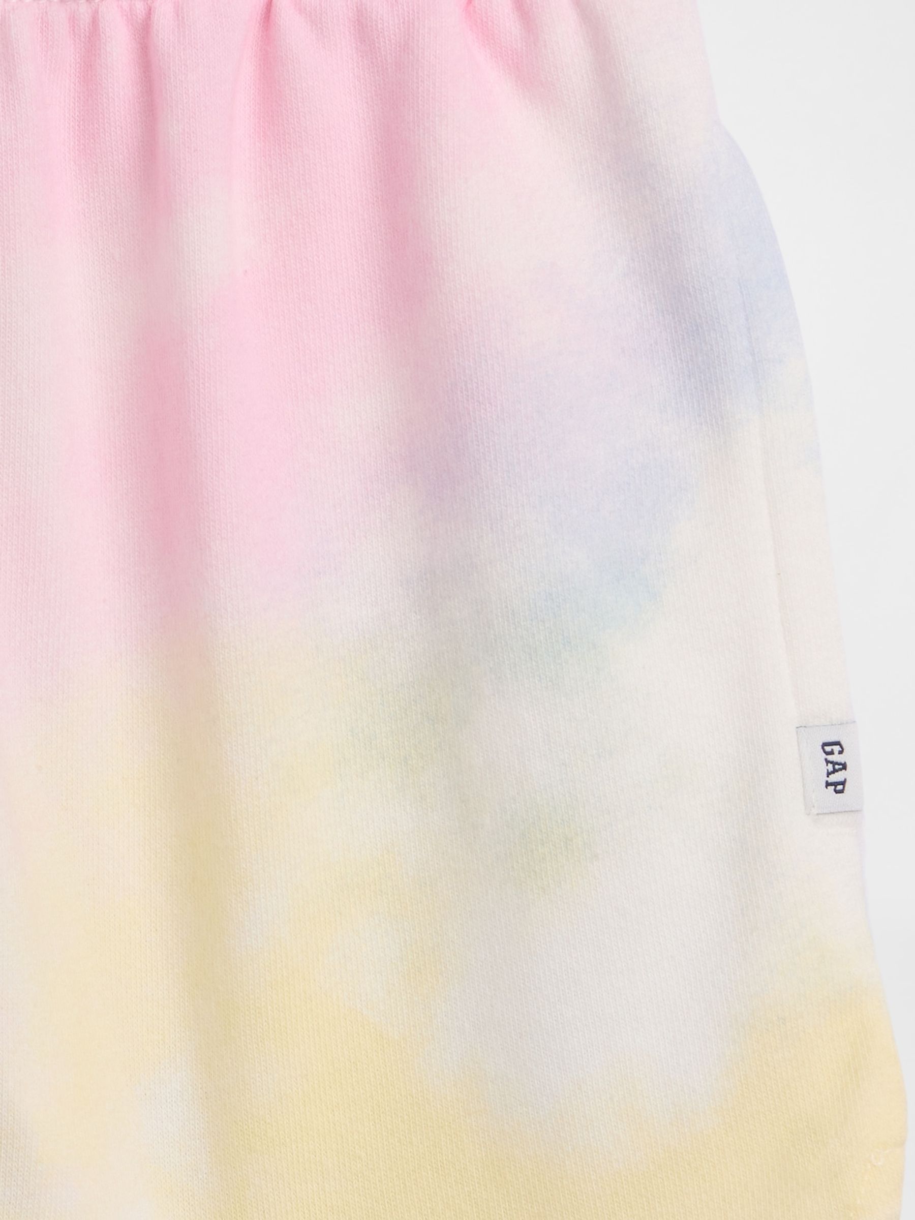 Tie-Dye Vintage Soft French Terry Relaxed Dolphin Shorts - Image 2 of 2