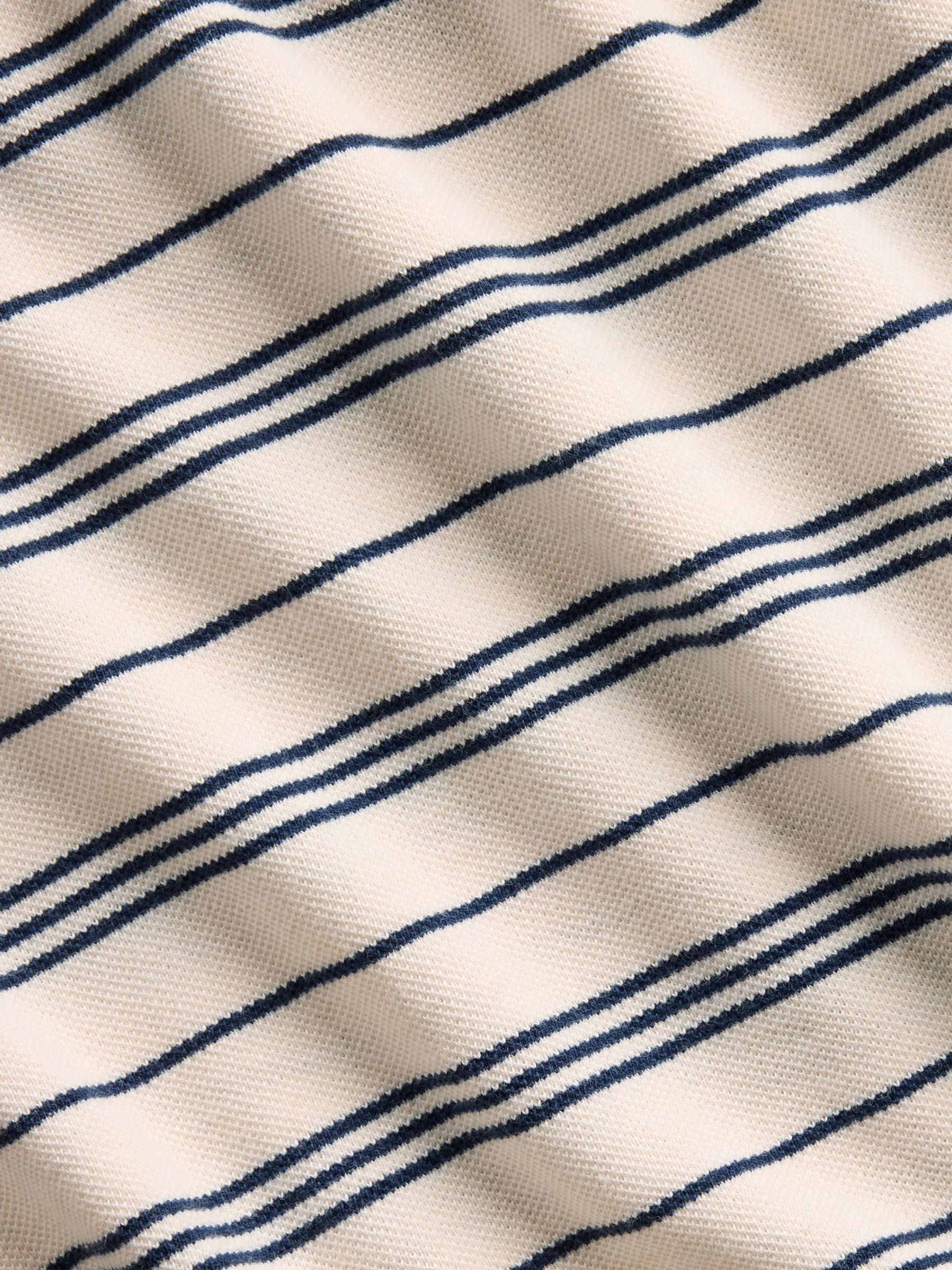 Brown Relaxed Pique Polo Shirt - Image 3 of 3