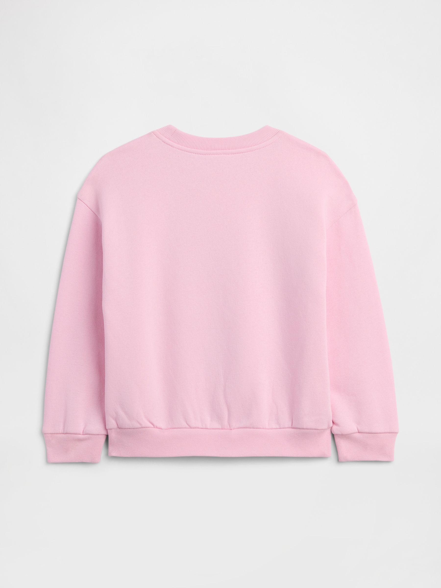 Pink Logo Relaxed Crew Neck Sweatshirt (6mths-5yrs) - Image 2 of 3