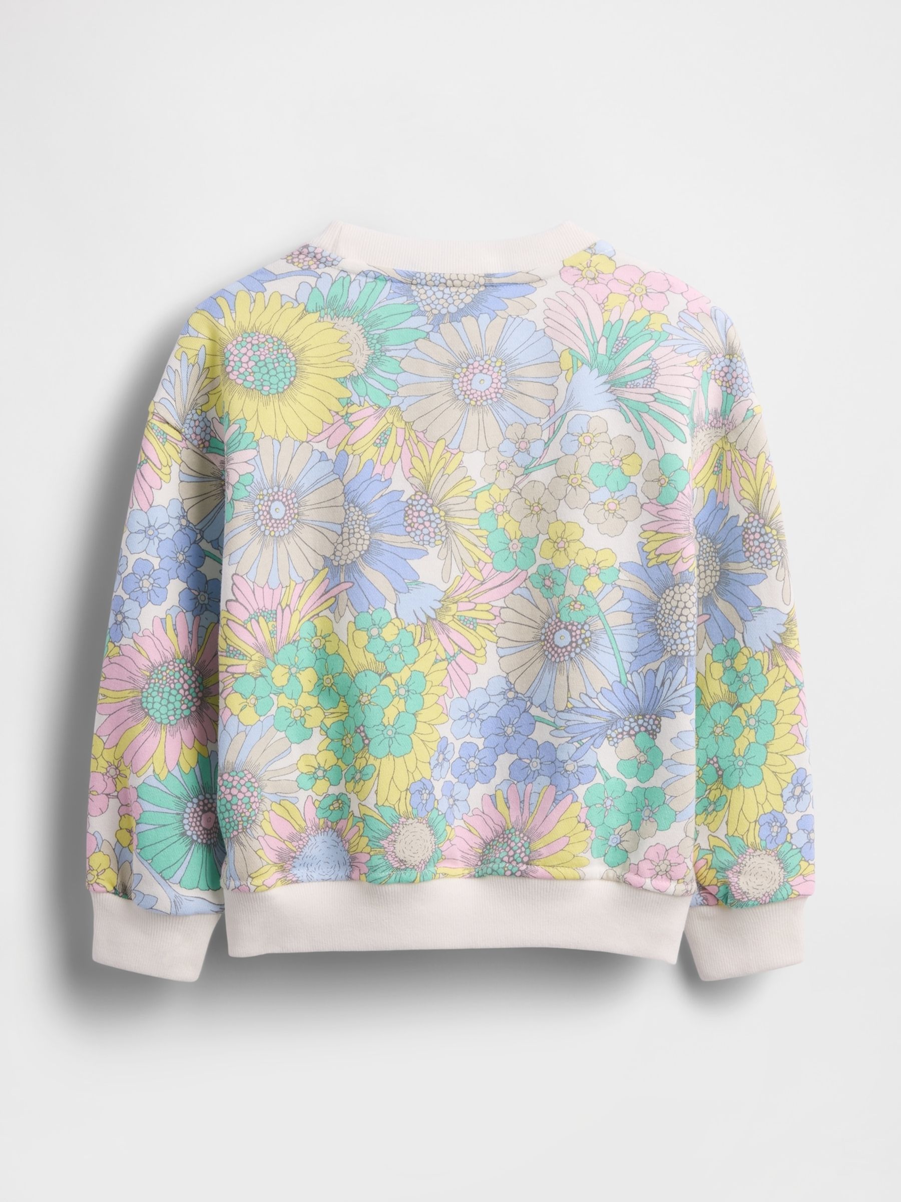 Floral VintageSoft Terry Floral Sweatshirt - Image 2 of 2