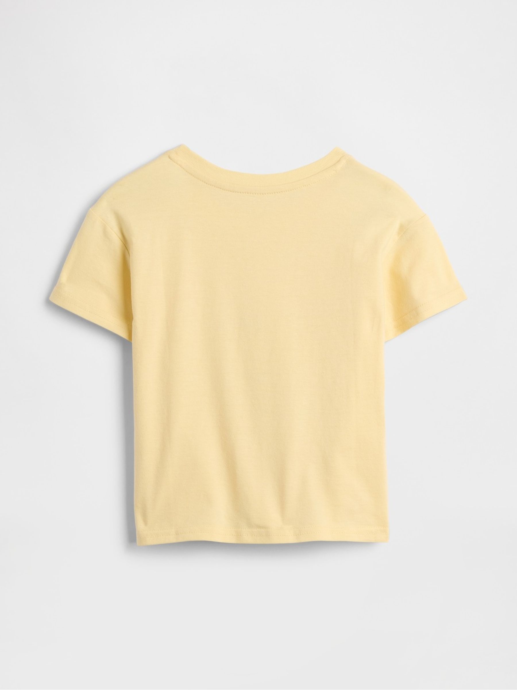 Yellow Hello Kitty Hello Kitty Graphic Short Sleeve T-Shirt - Image 2 of 2 Yellow Hello Kitty Hello Kitty Graphic Short Sleeve T-Shirt - Image 2 of 2
