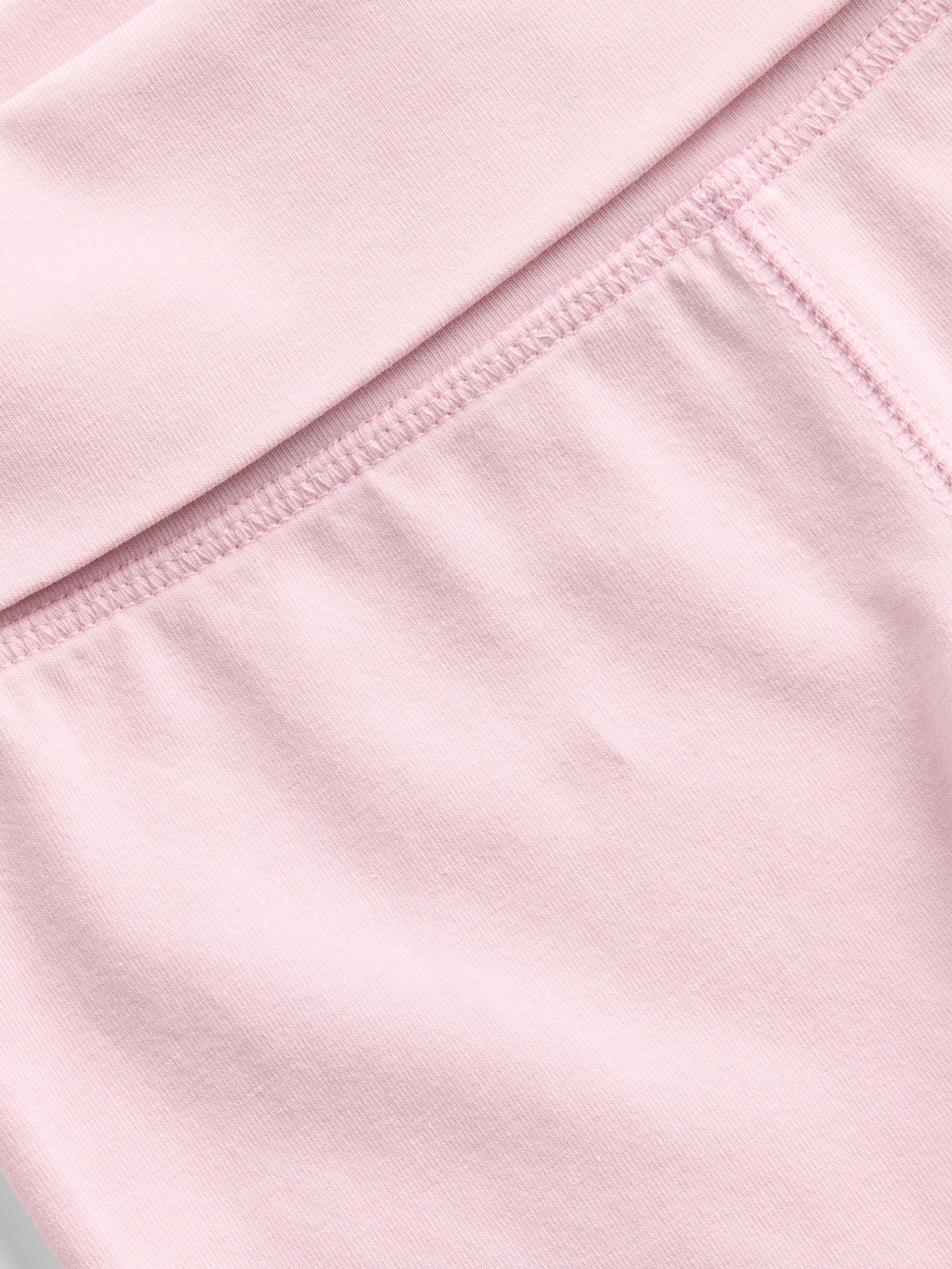 Pink Foldover Cycling Shorts - Image 2 of 2