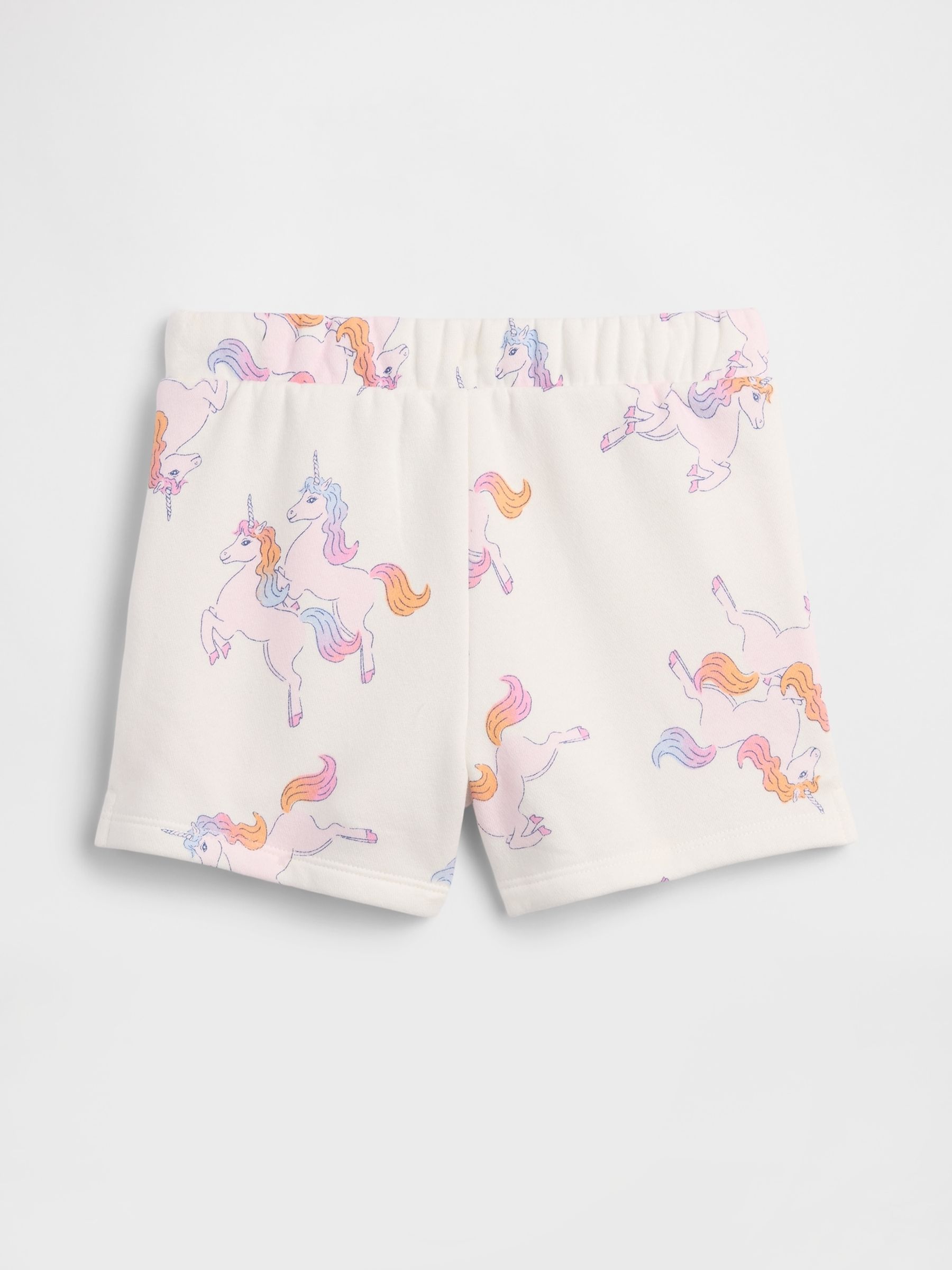 White Print Pull On Logo Shorts (6mths-5yrs) - Image 2 of 3 White Print Pull On Logo Shorts (6mths-5yrs) - Image 2 of 3
