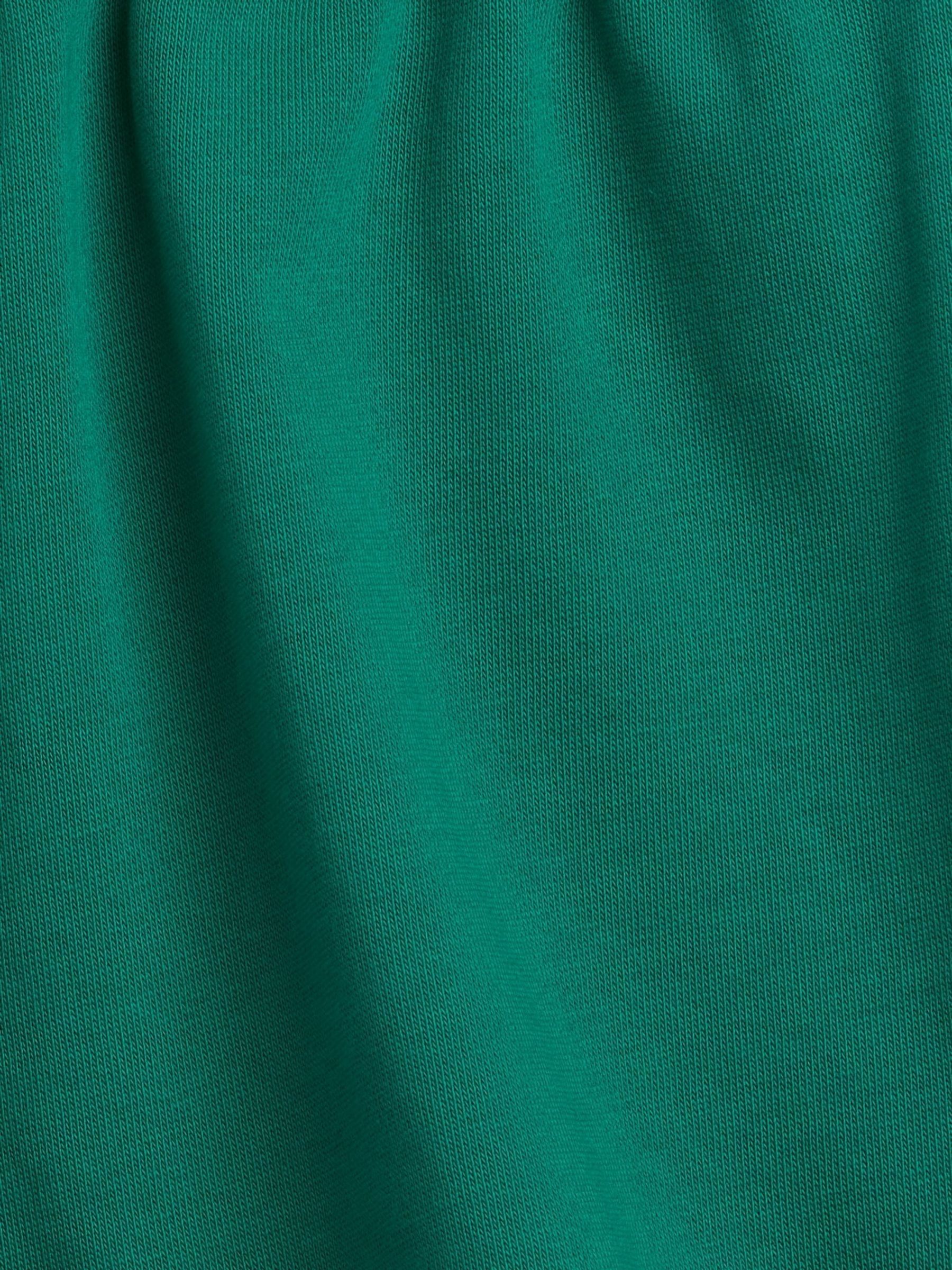 Green 3.5 inch VintageSoft Terry Relaxed Sweat Shorts - Image 4 of 4