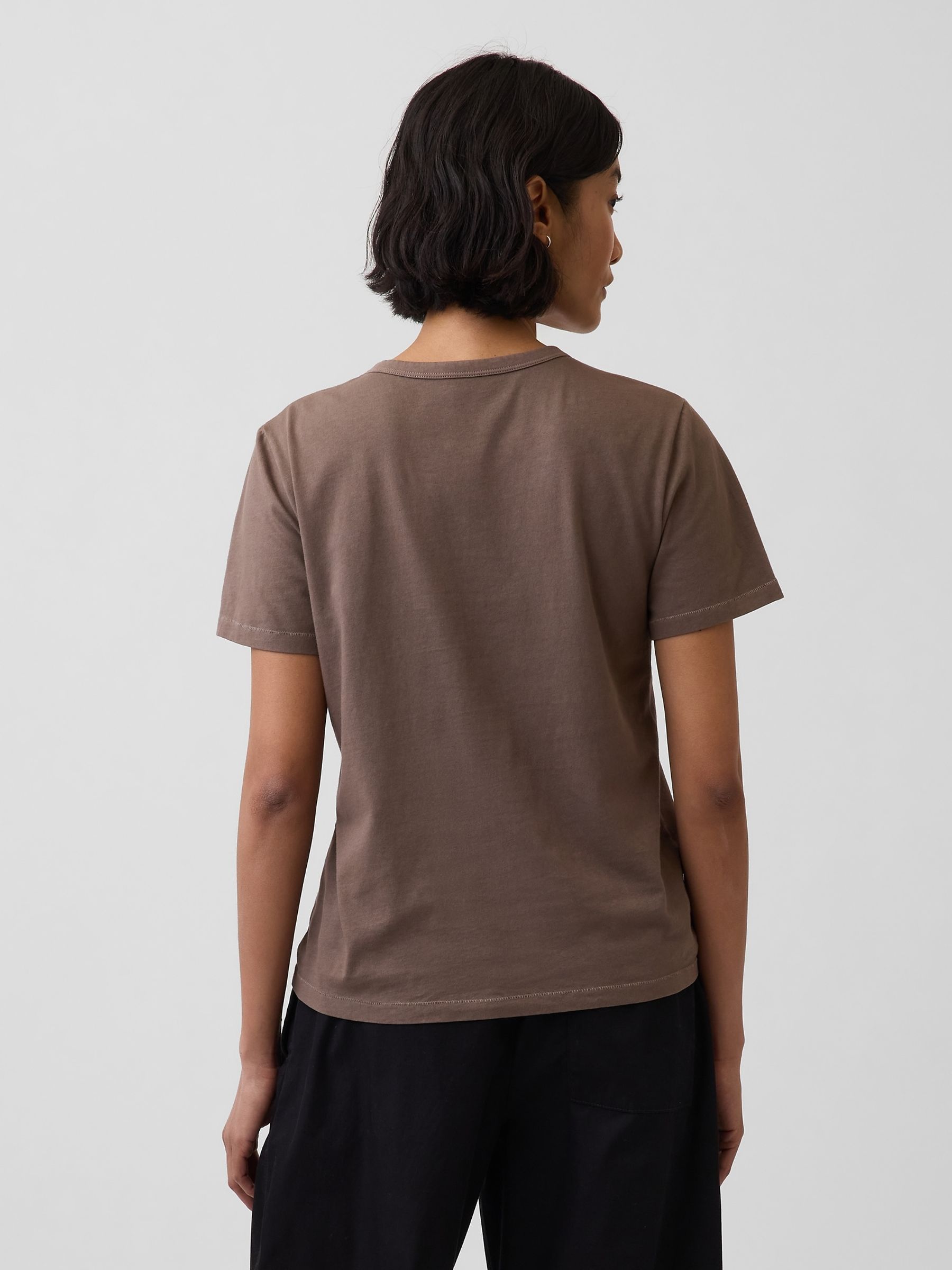 Brown Vintage Soft Short Sleeve T-Shirt - Image 2 of 4
