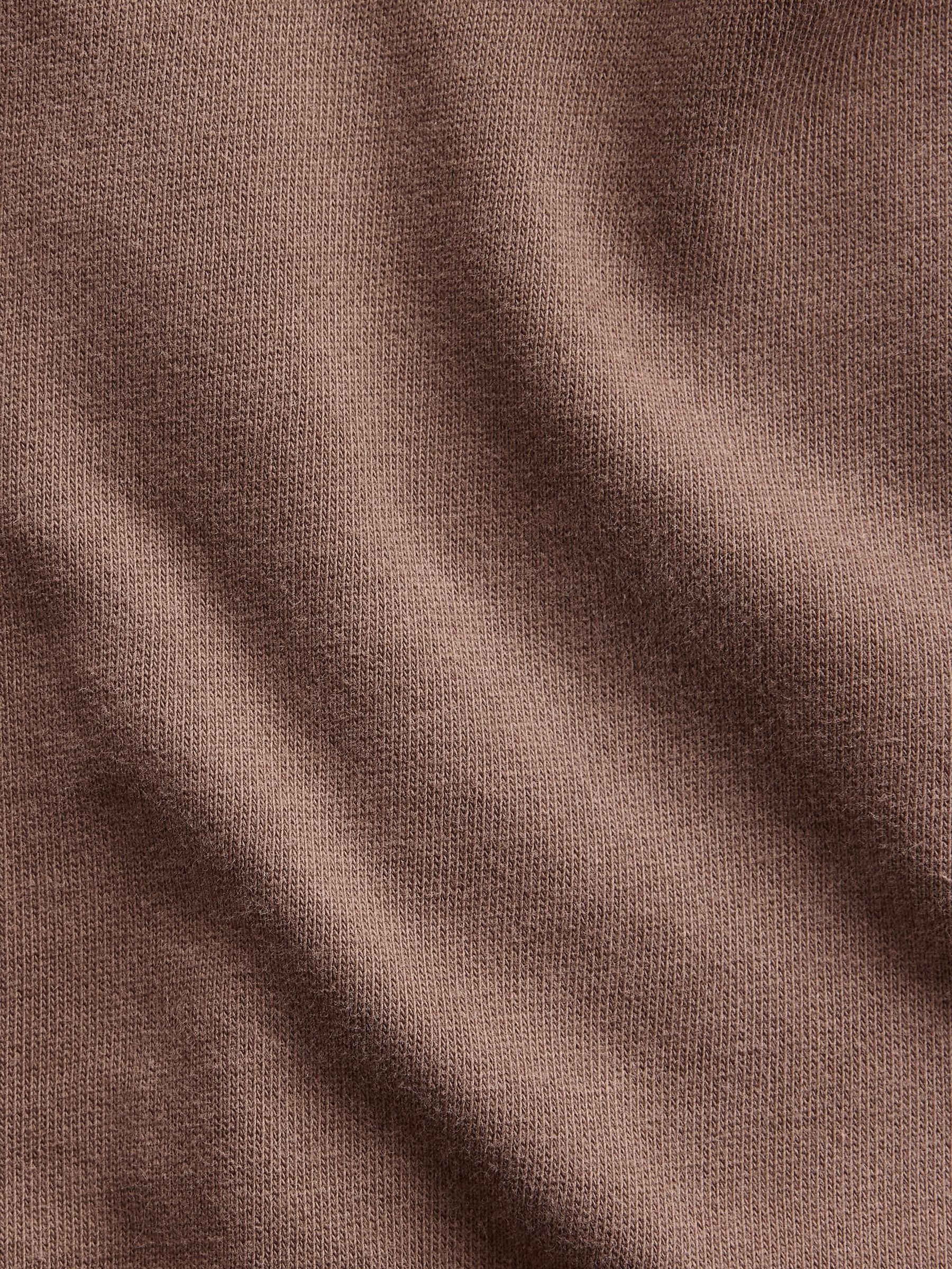 Brown VintageSoft Terry Zip Hoodie - Image 5 of 5