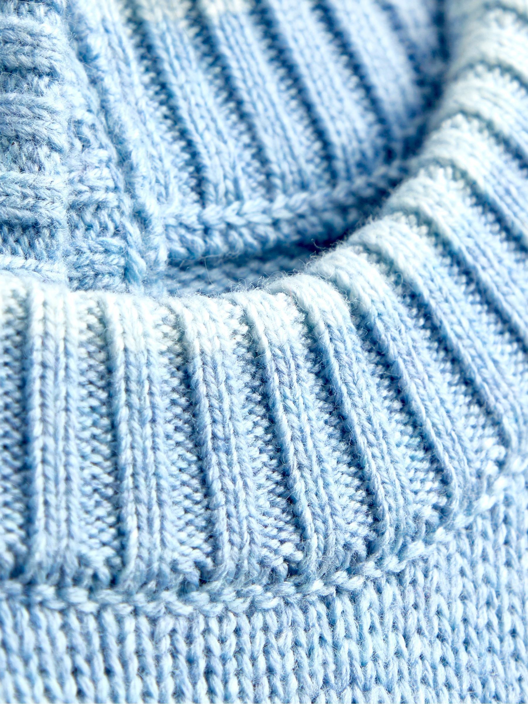 Blue Highland Cow Embroidered Jumper - Image 4 of 4 Blue Highland Cow Embroidered Jumper - Image 4 of 4