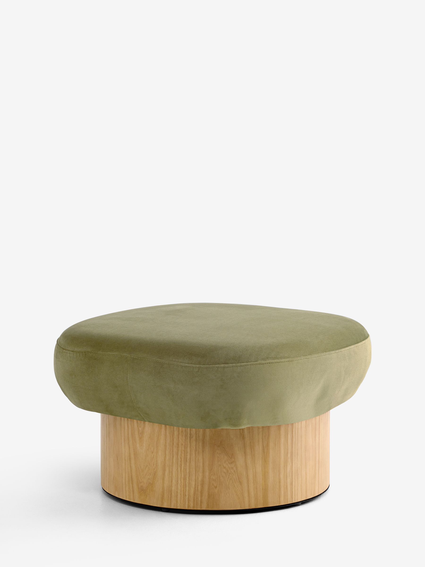 Novara Storage Footstool in Fern Green Velvet - Image 4 of 5