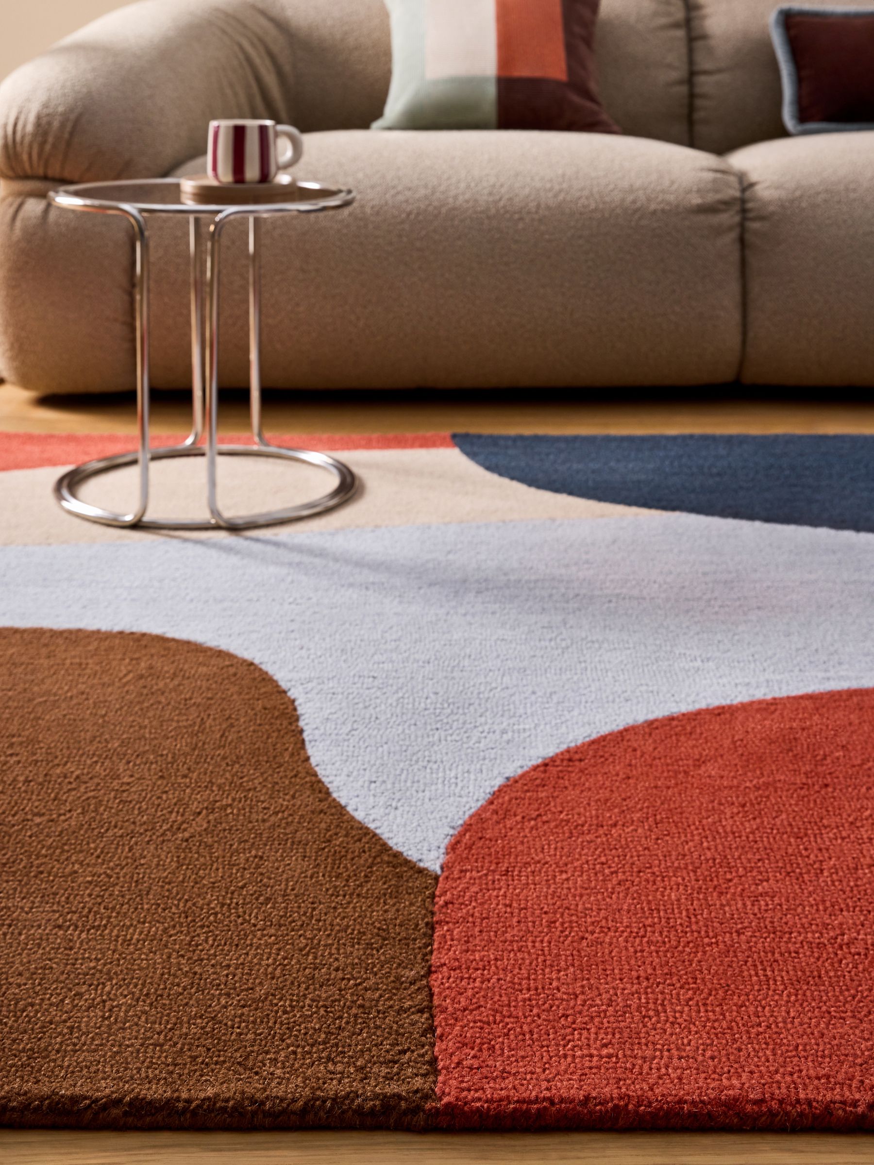 Cecile Wool Rug in Natural - Image 2 of 5