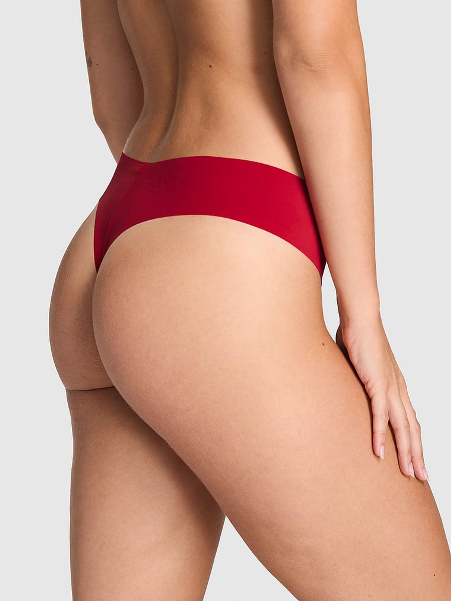 Red Lacquer Thong No Show Knickers - Image 2 of 2 Red Lacquer Thong No Show Knickers - Image 2 of 2