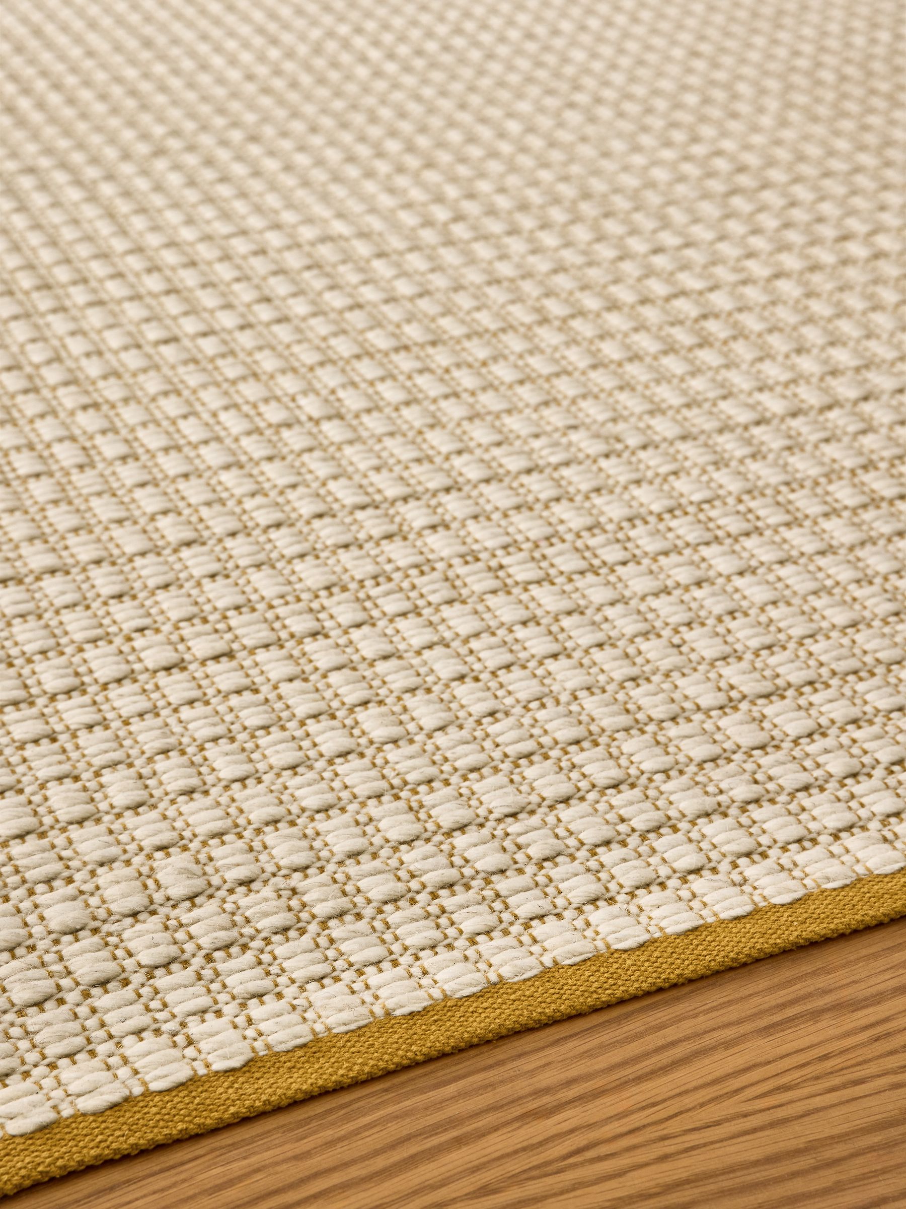 Kai Rug in Ochre Yellow - Image 2 of 4 Kai Rug in Ochre Yellow - Image 2 of 4