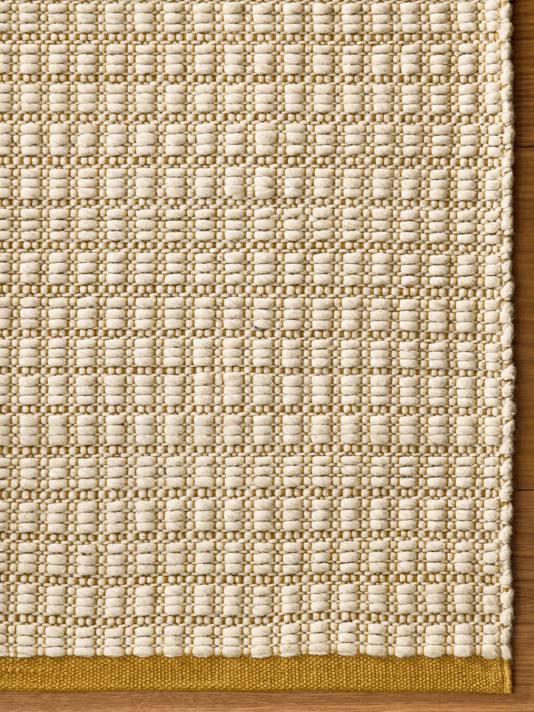 Kai Rug in Ochre Yellow - Image 3 of 4