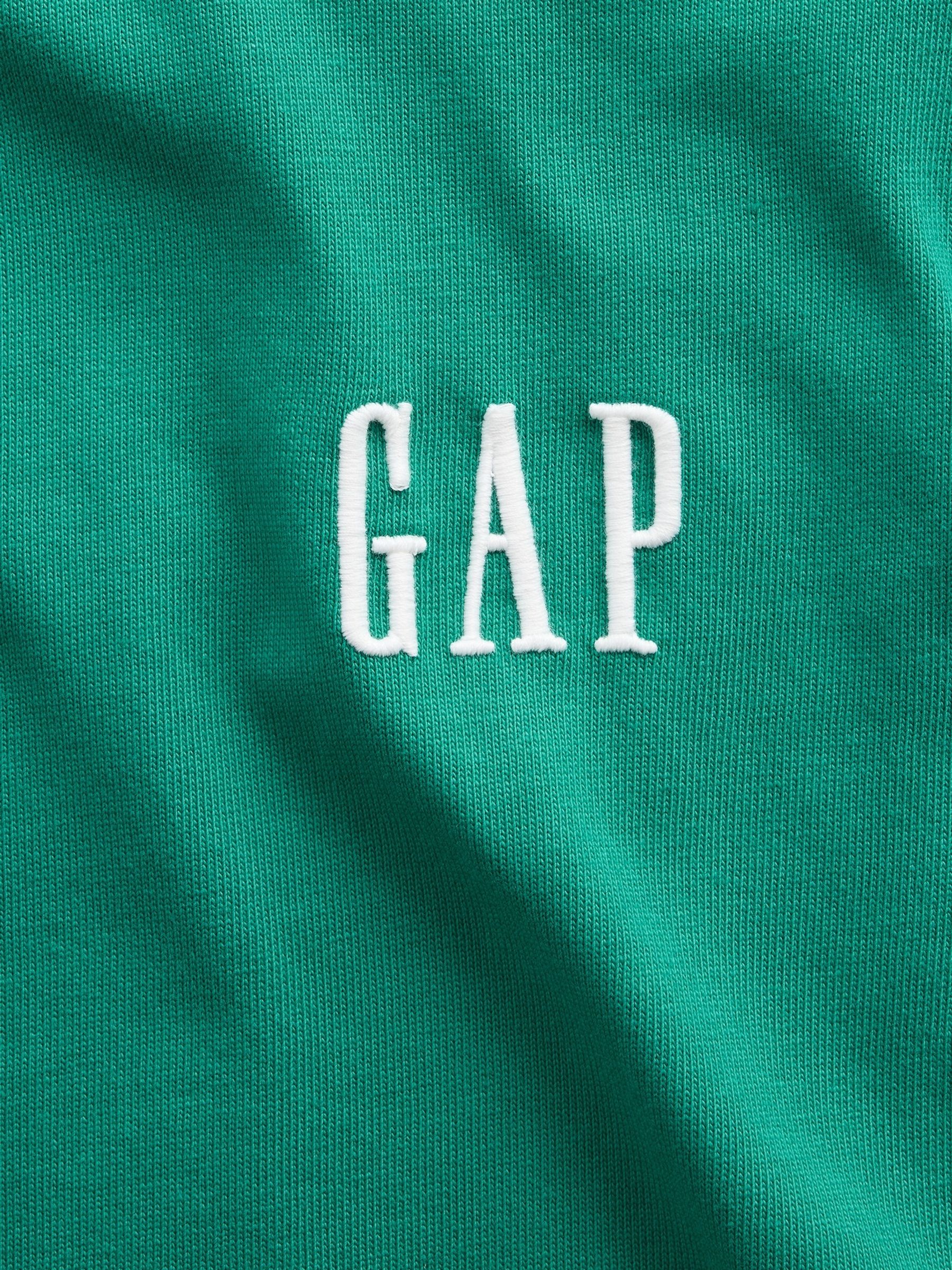 Green Heavyweight Relaxed Logo Short Sleeve T-Shirt - Image 4 of 4