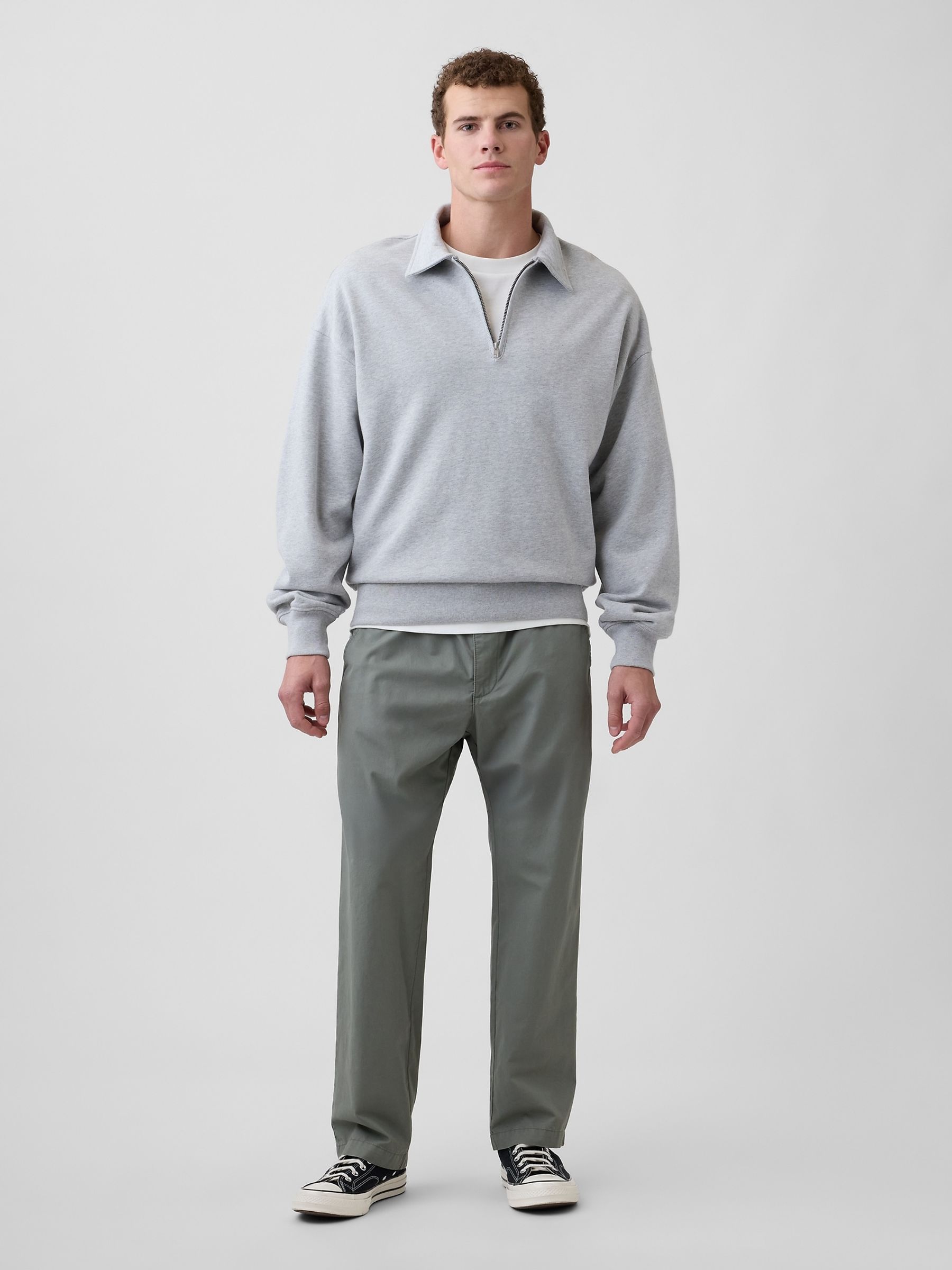 Green Easy Relaxed Chinos - Image 4 of 6