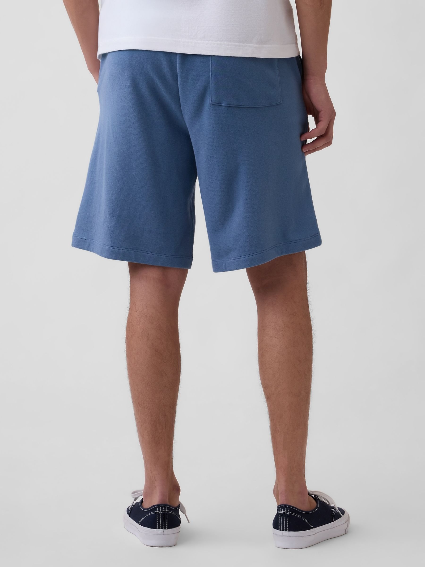 Blue Vintage Soft Terry Relaxed Logo Sweat Shorts - Image 2 of 5