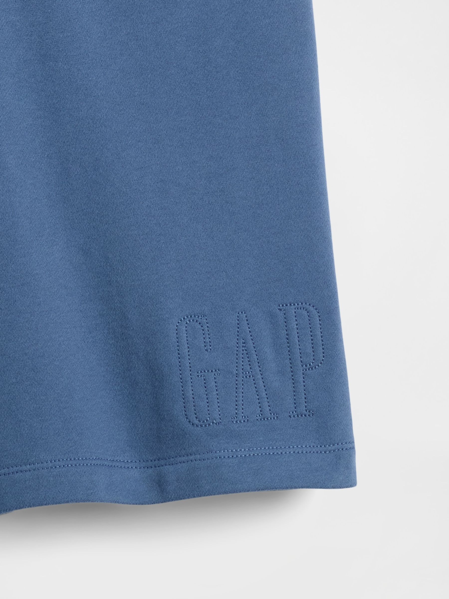Blue Vintage Soft Terry Relaxed Logo Sweat Shorts - Image 5 of 5