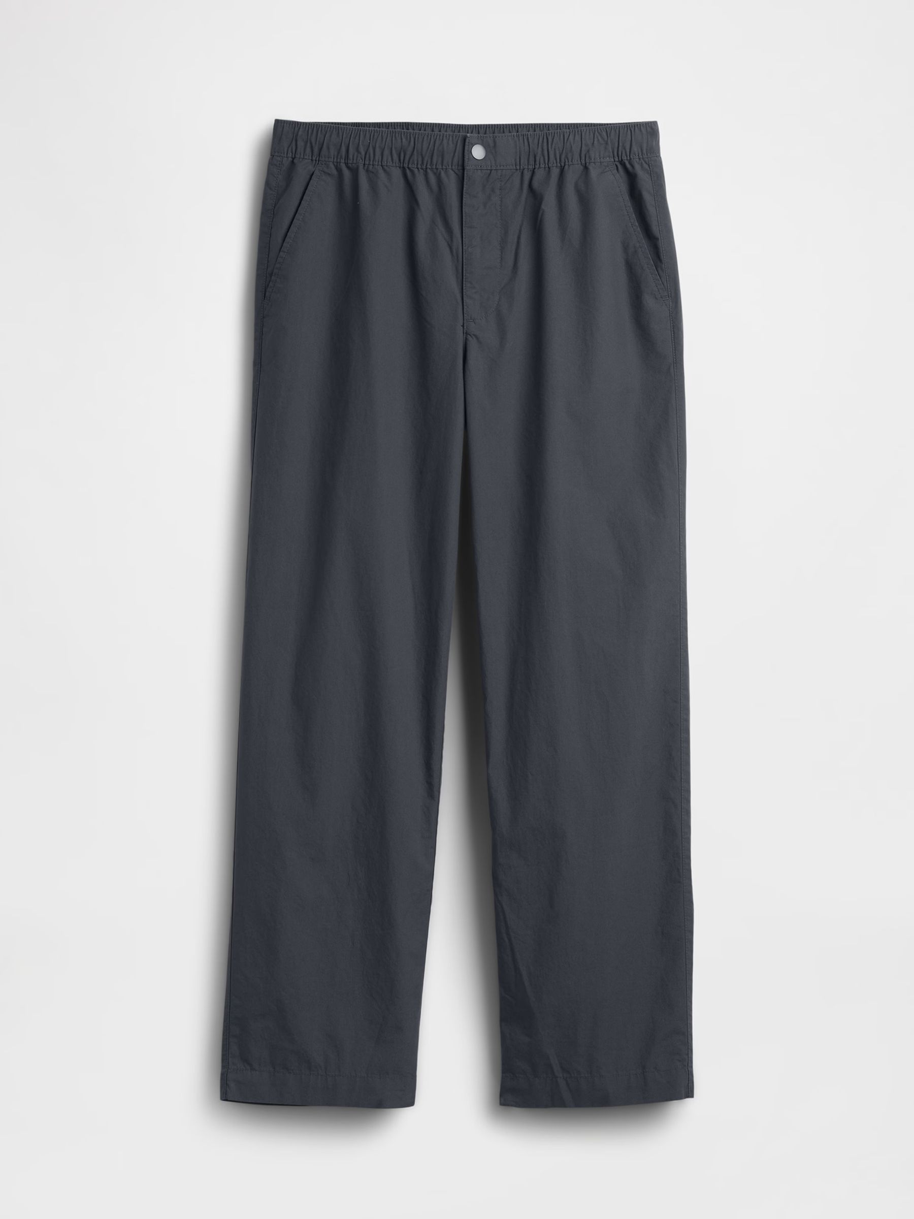 Blue Slim Fit Poplin '90s Loose Trousers - Image 7 of 7