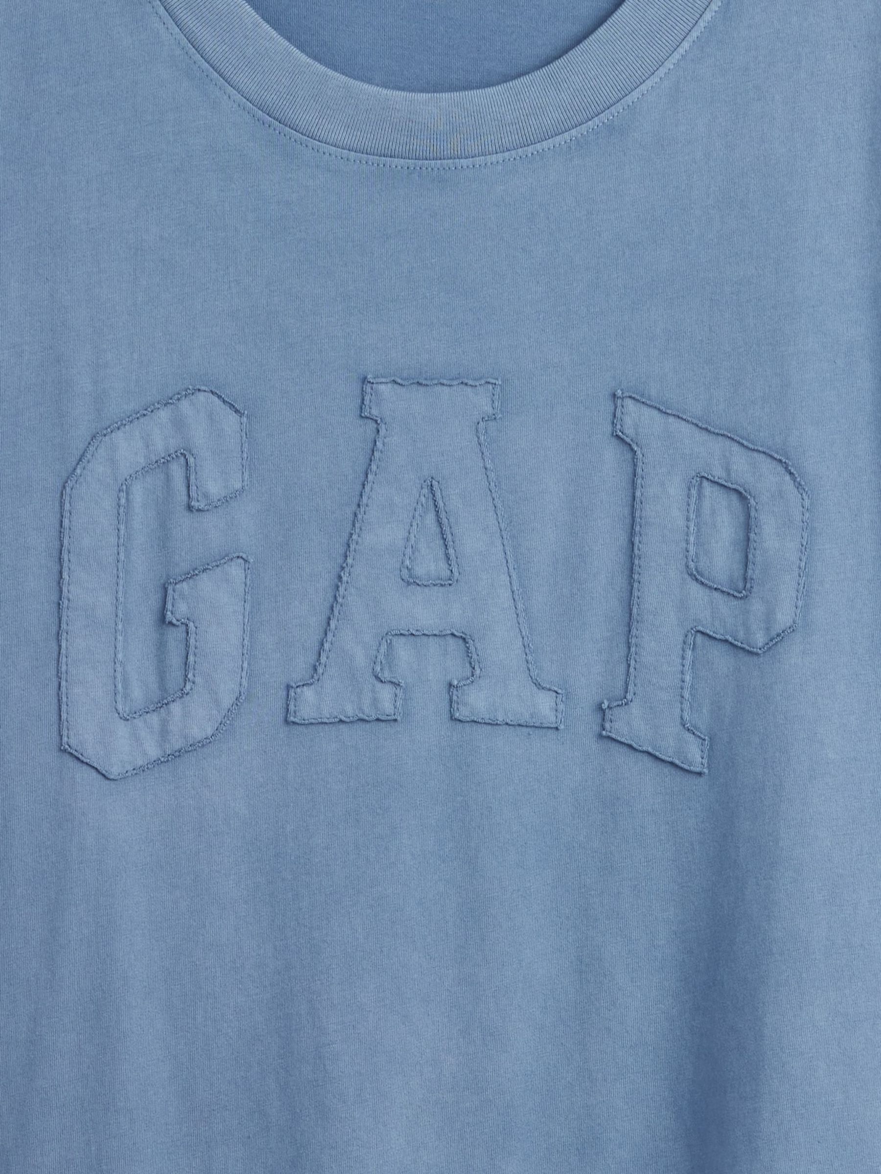Blue EverydaySoft Boxy Logo Short Sleeve T-Shirt - Image 5 of 5 Blue EverydaySoft Boxy Logo Short Sleeve T-Shirt - Image 5 of 5