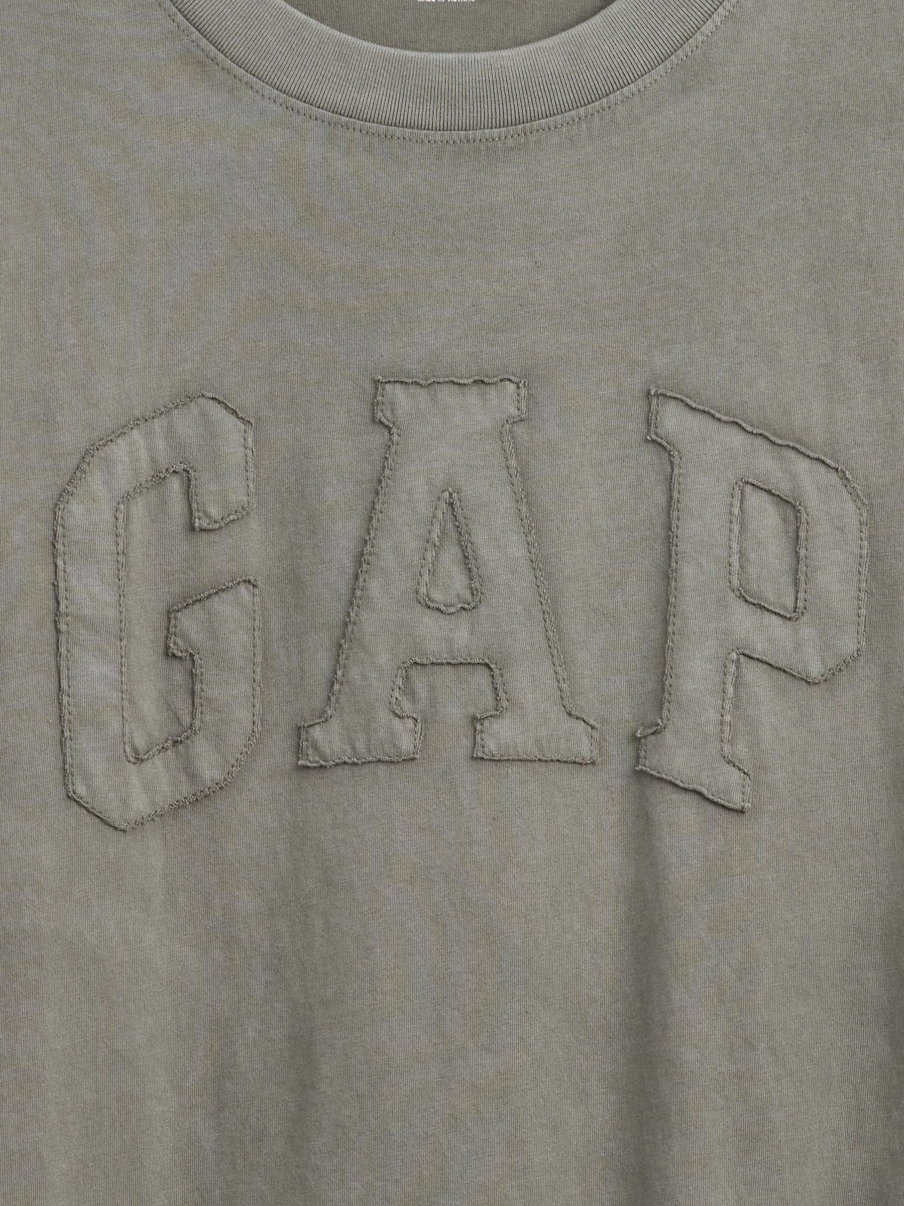 Khaki Green EverydaySoft Boxy Logo Short Sleeve T-Shirt - Image 5 of 5
