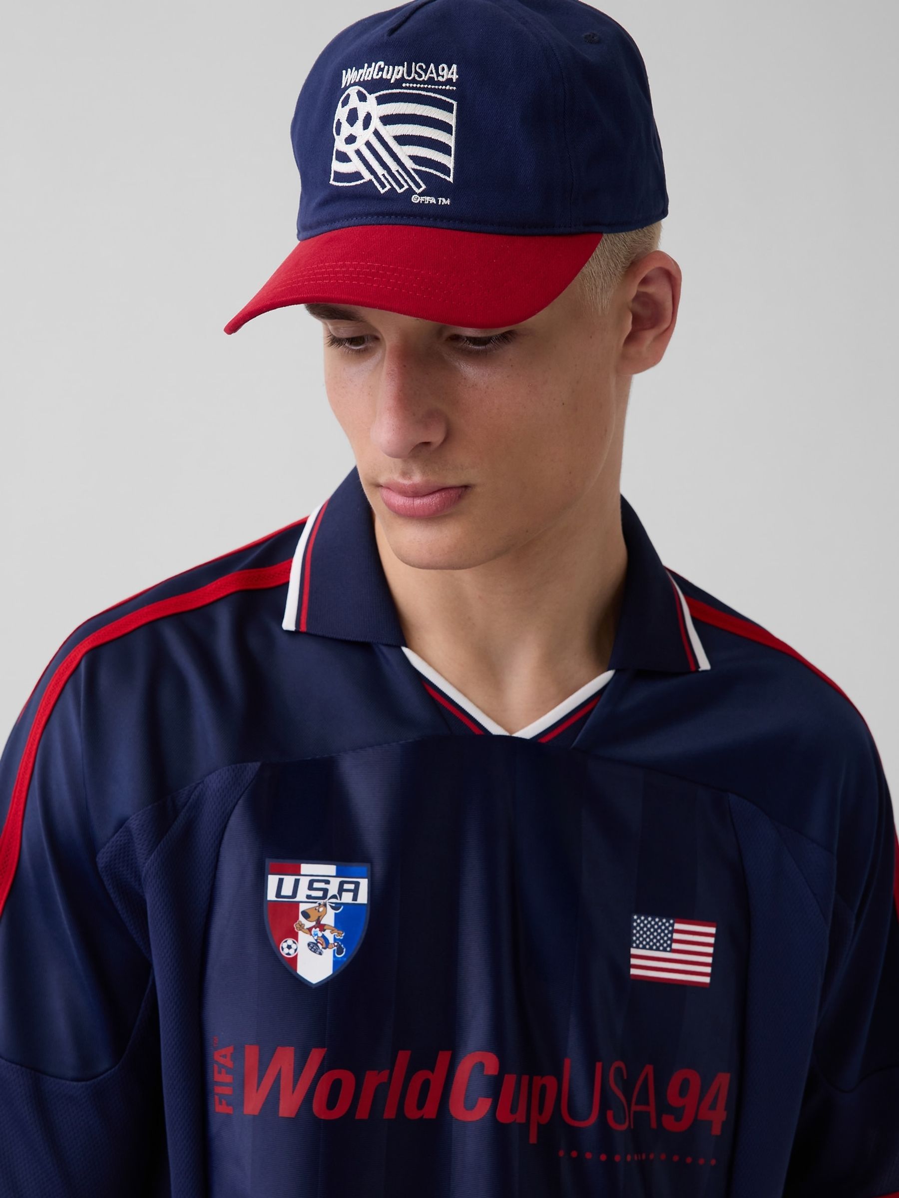 Blue/Red USA FIFA WORLD CUP™ Baseball Cap - Image 4 of 5