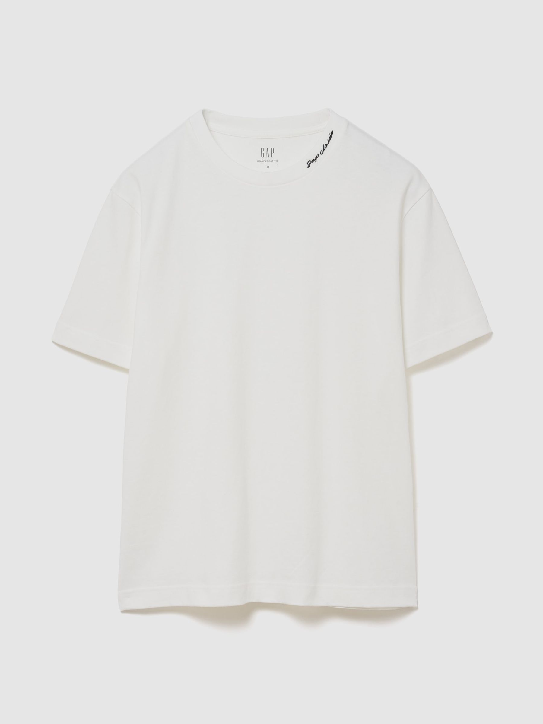 White Heavyweight Logo Relaxed Short Sleeve T-Shirt - Image 1 of 2
