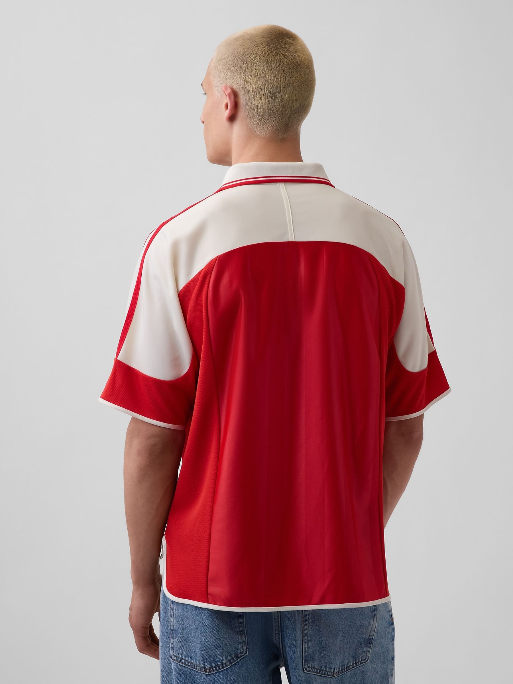 Red England FIFA WORLD CUP™ Oversized Football Jersey T-Shirt - Image 2 of 5