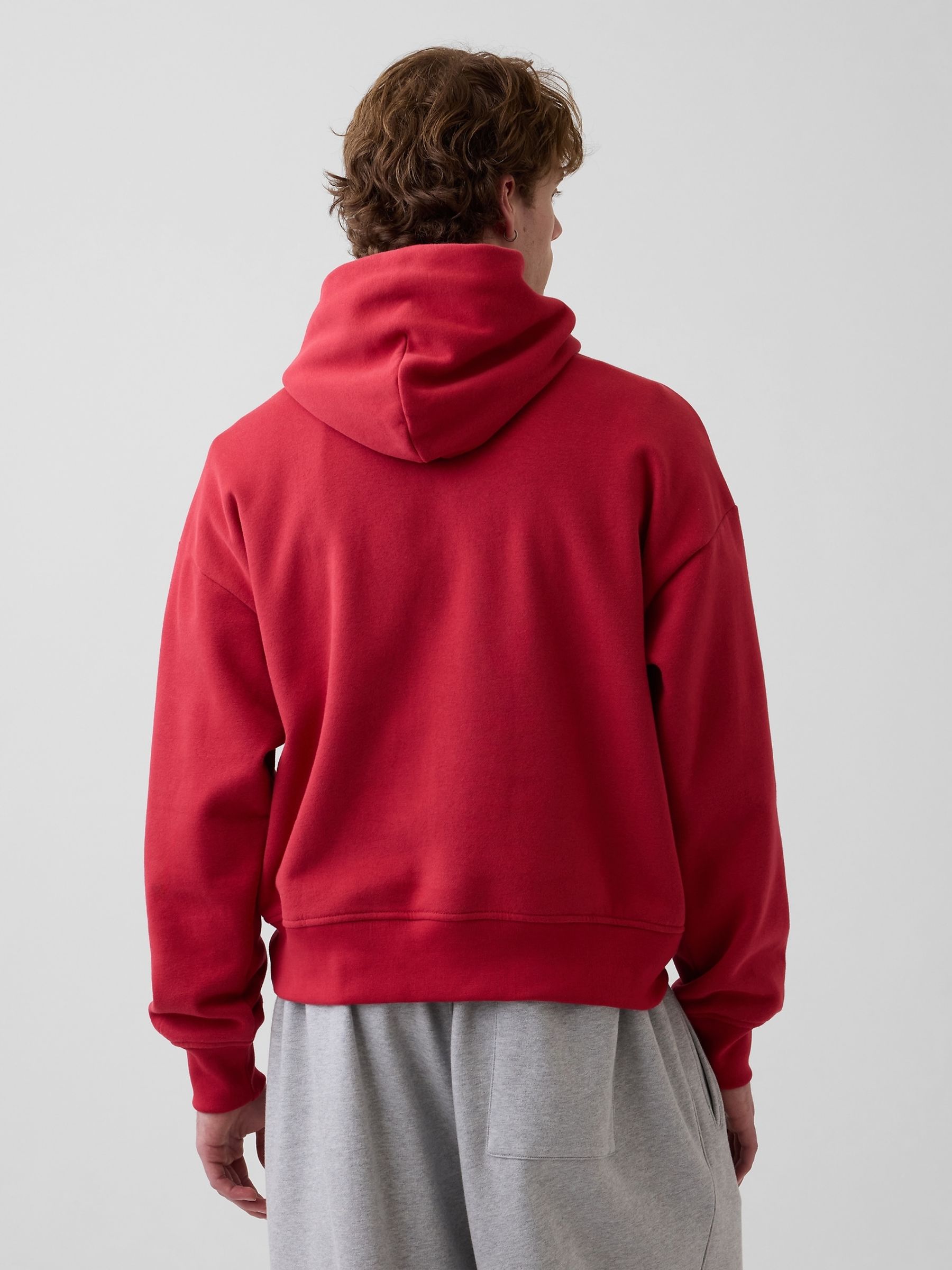 Red VintageSoft NAP Logo Hoodie - Image 2 of 4