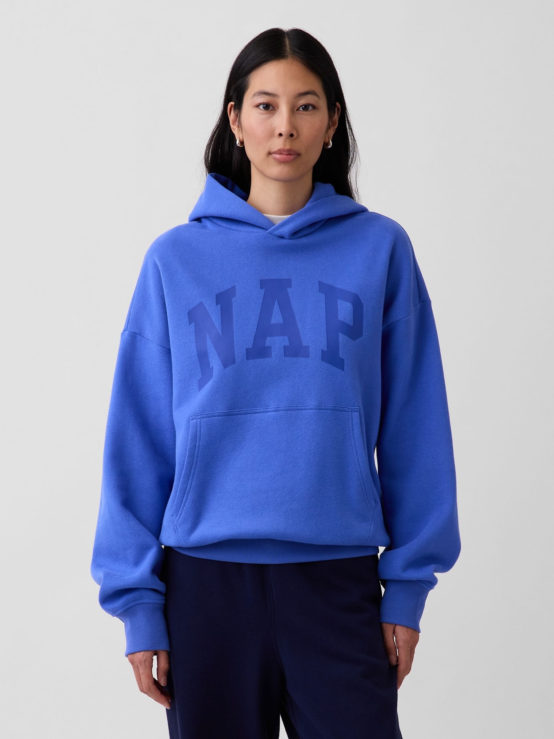 Blue VintageSoft NAP Logo Hoodie - Image 4 of 6