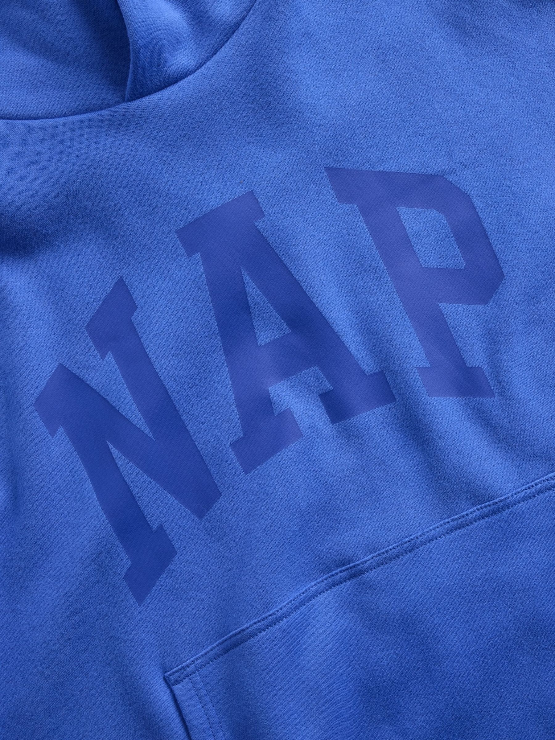 Blue VintageSoft NAP Logo Hoodie - Image 6 of 6