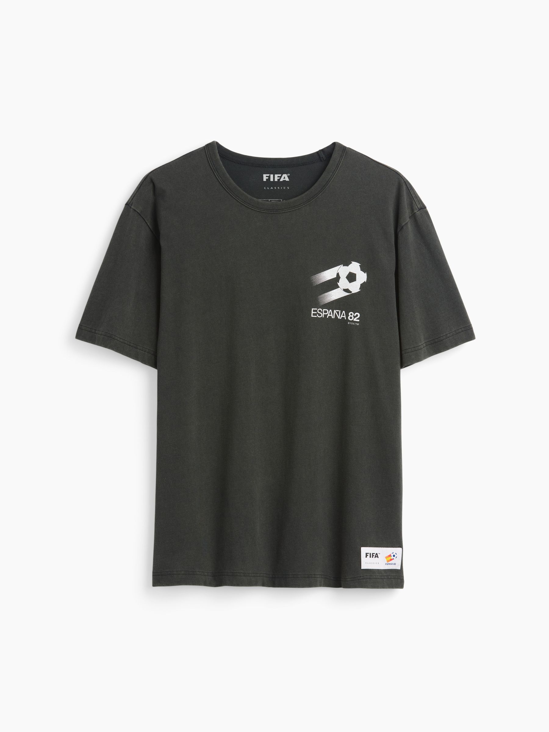 Black Spain FIFA WORLD CUP™ Relaxed Graphic Short Sleeve T-Shirt - Image 4 of 5