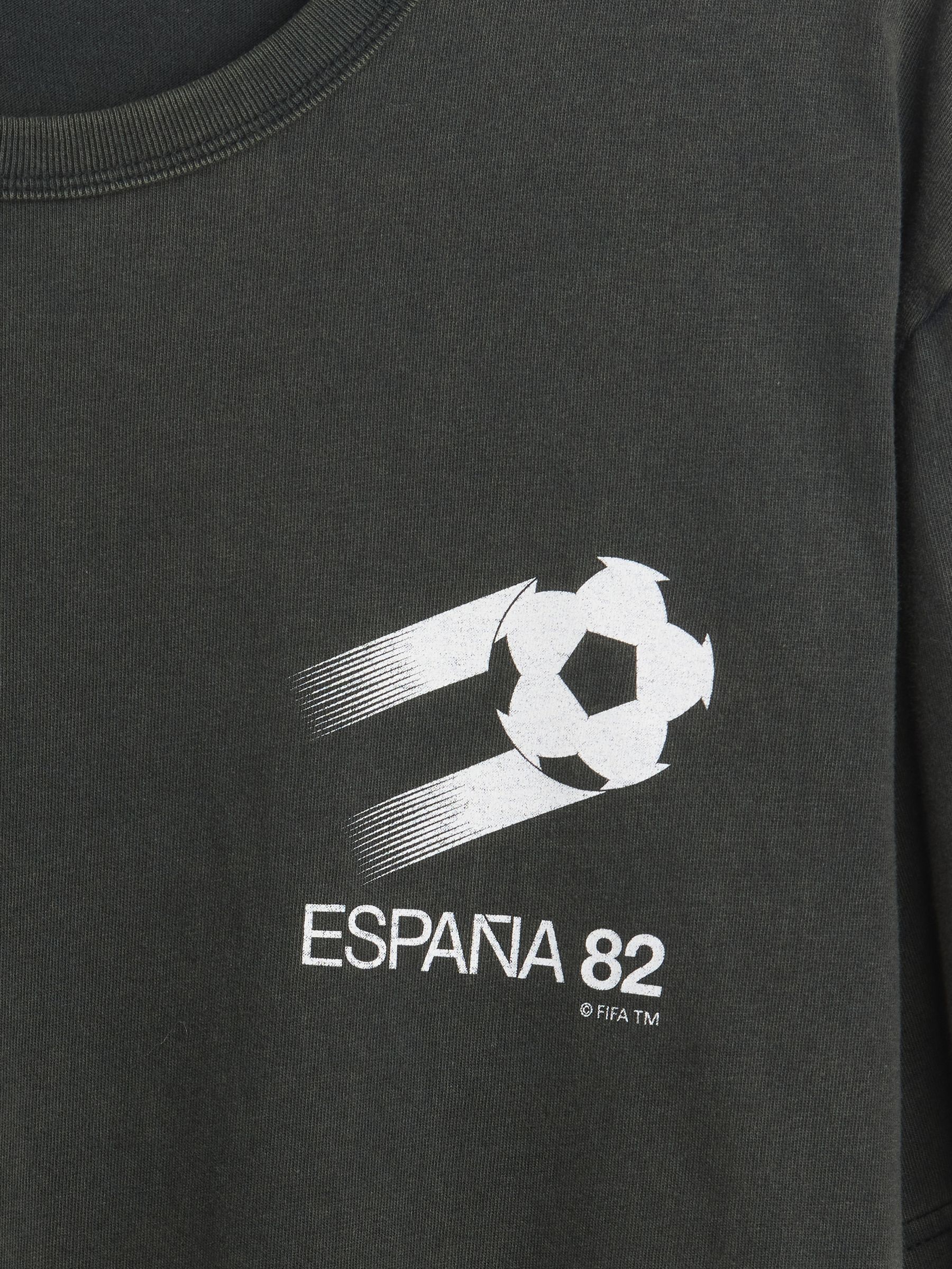 Black Spain FIFA WORLD CUP™ Relaxed Graphic Short Sleeve T-Shirt - Image 5 of 5