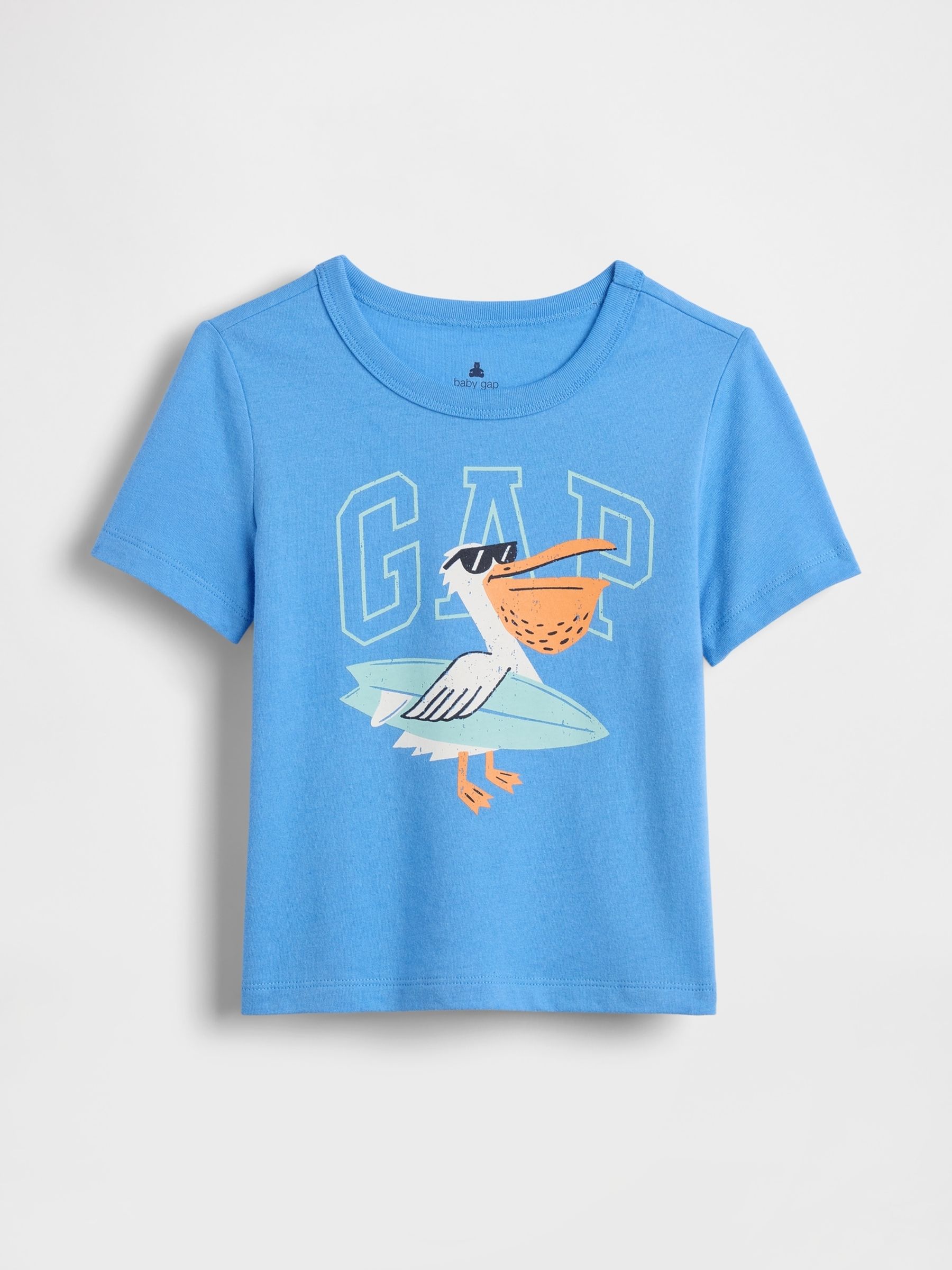 Blue Pelican Graphic Logo Short Sleeve T-Shirt - Image 2 of 4