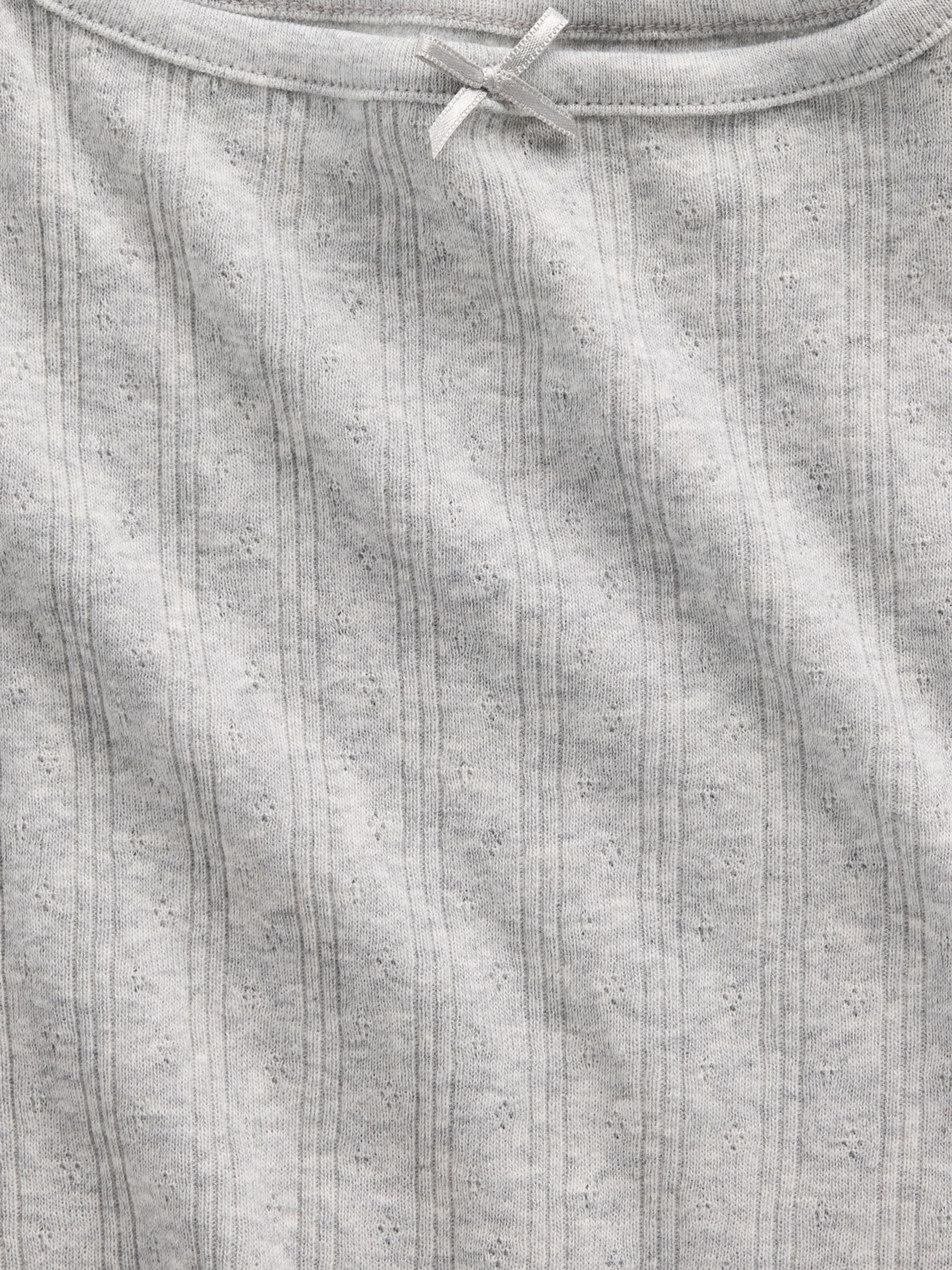 Grey Pointelle Vest - Image 4 of 4