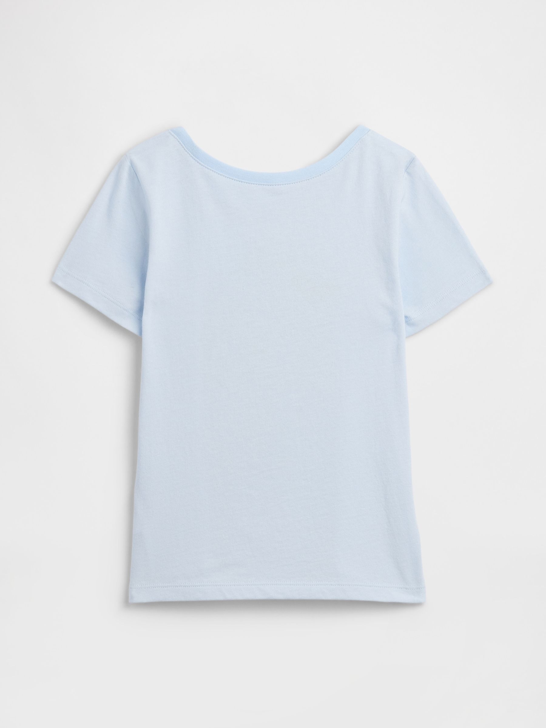 Blue Graphic Short Sleeve T-Shirt - Image 2 of 3 Blue Graphic Short Sleeve T-Shirt - Image 2 of 3
