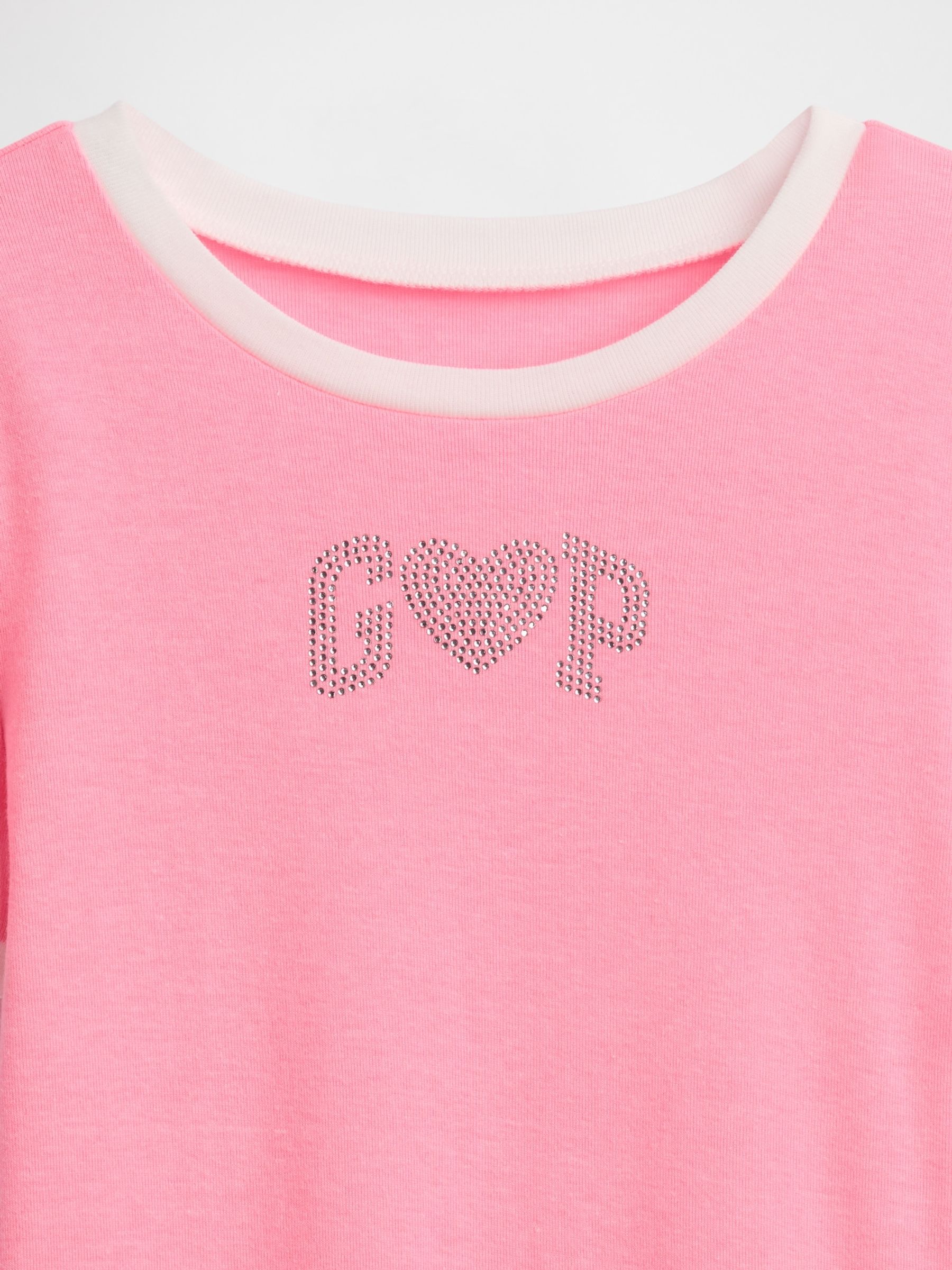 Pink Ringer Graphic Short Sleeve T-Shirt - Image 4 of 4