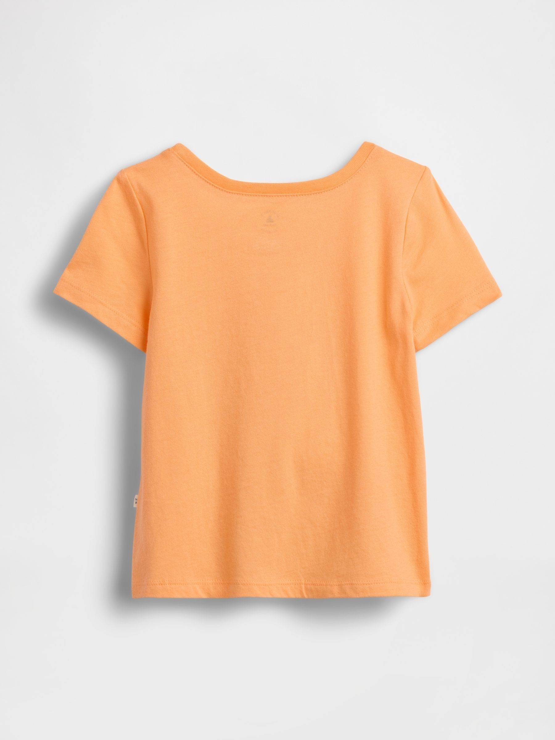 Orange Graphic Short Sleeve T-Shirt - Image 2 of 3