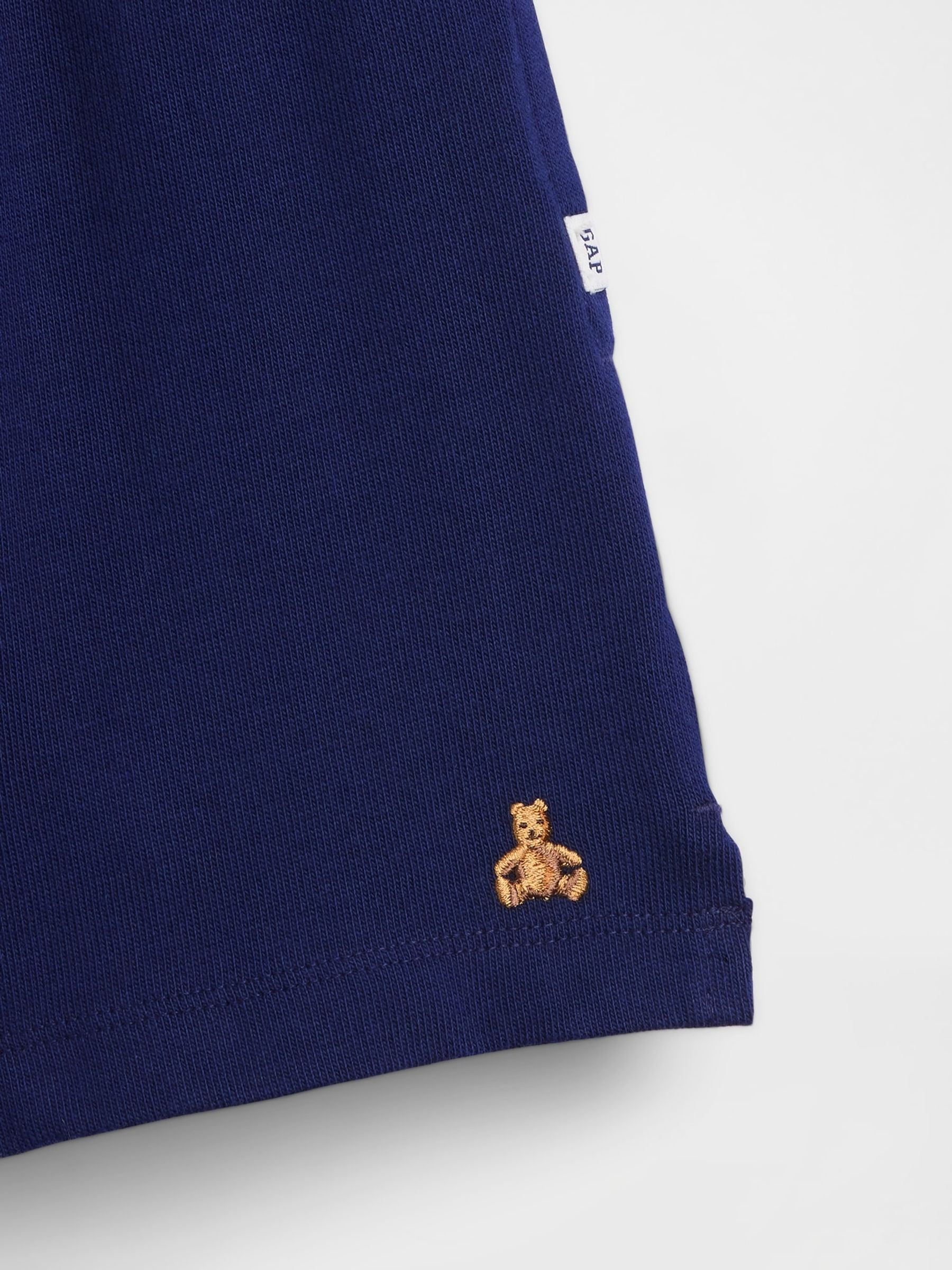 Navy Blue Relaxed Easy Shorts - Image 5 of 6