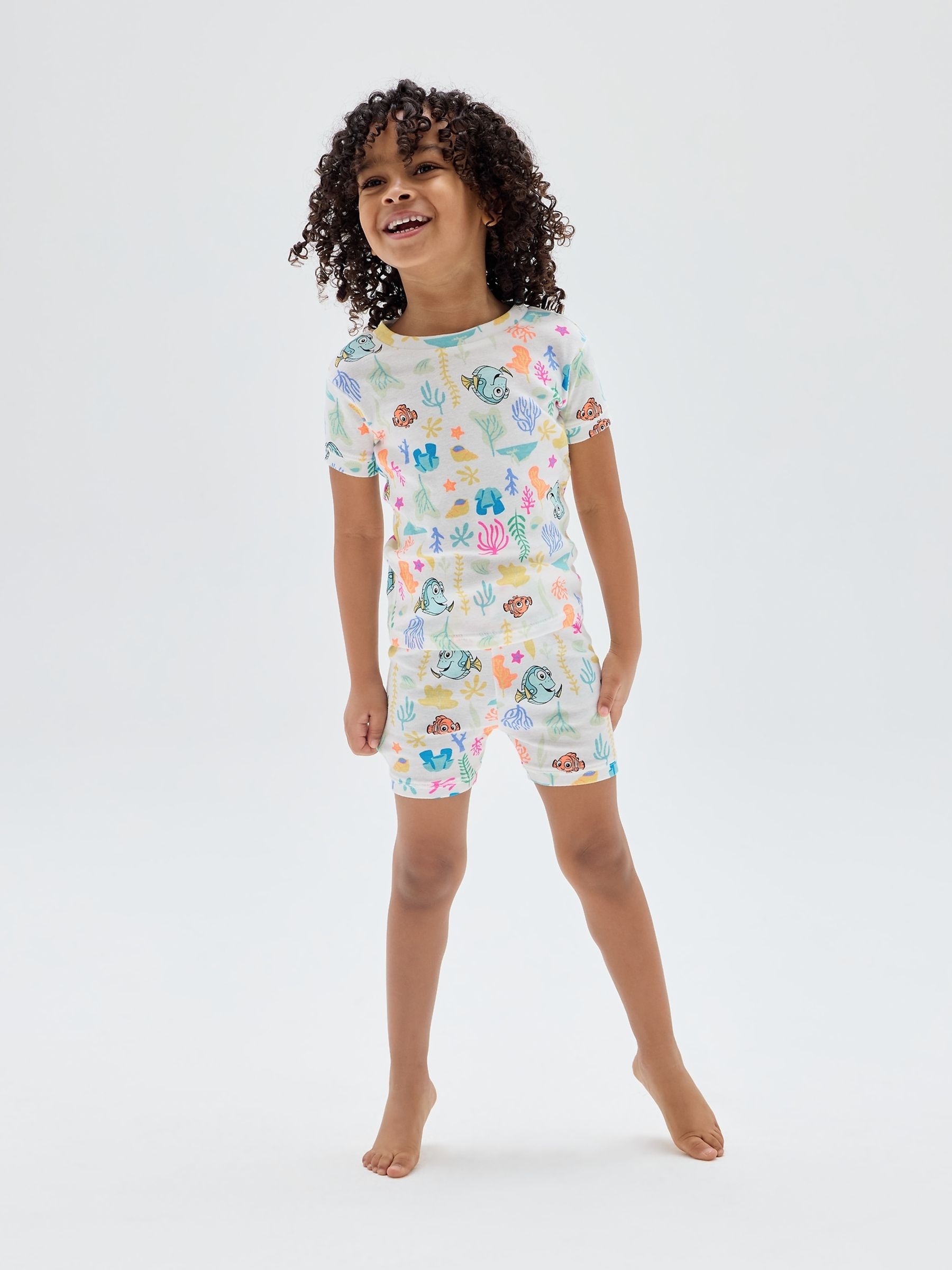 White Disney Finding Nemo Cotton Pyjamas Set - Image 1 of 4